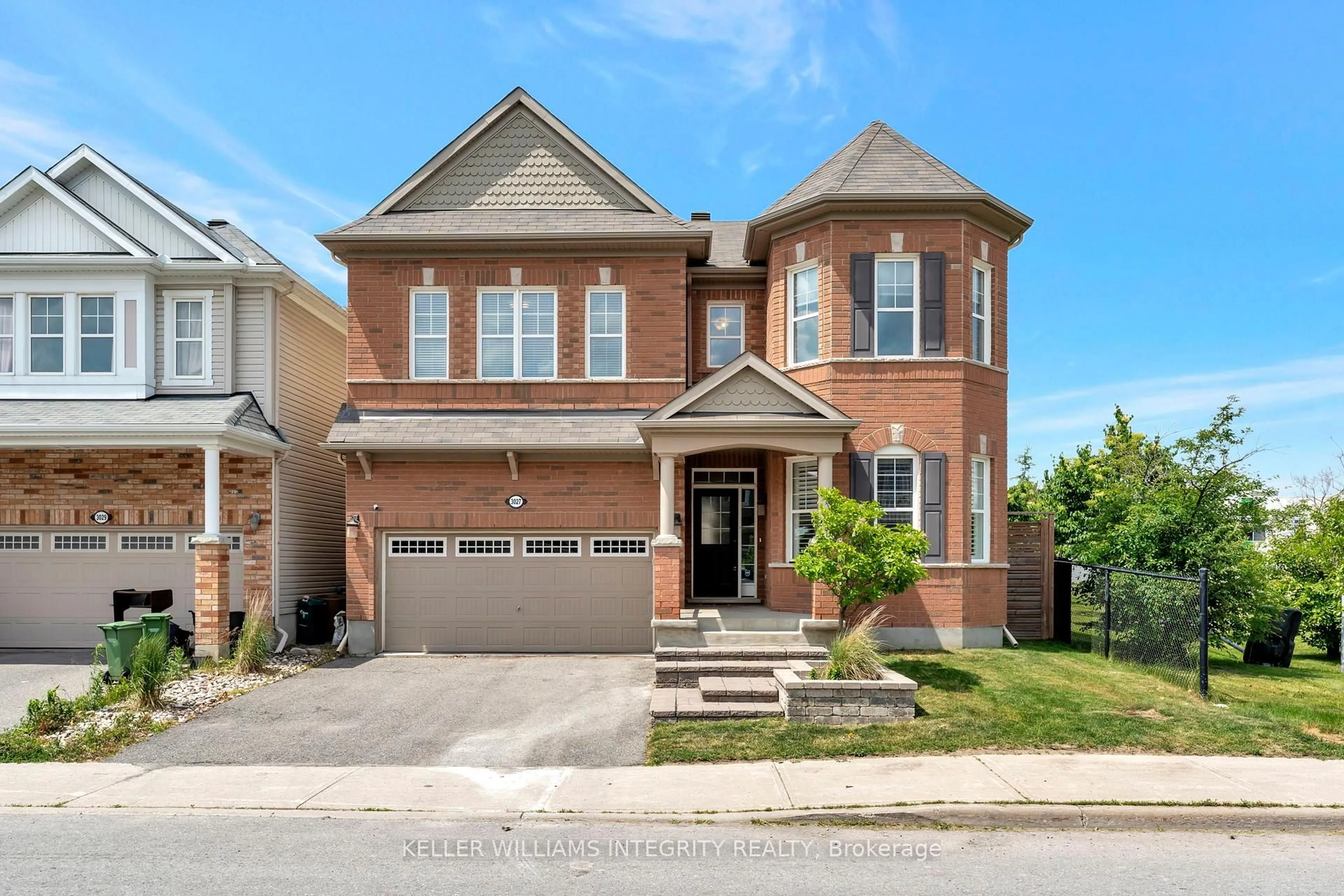Home with brick exterior material, street for 3027 Freshwater Way, Ottawa Ontario K2J 3V5