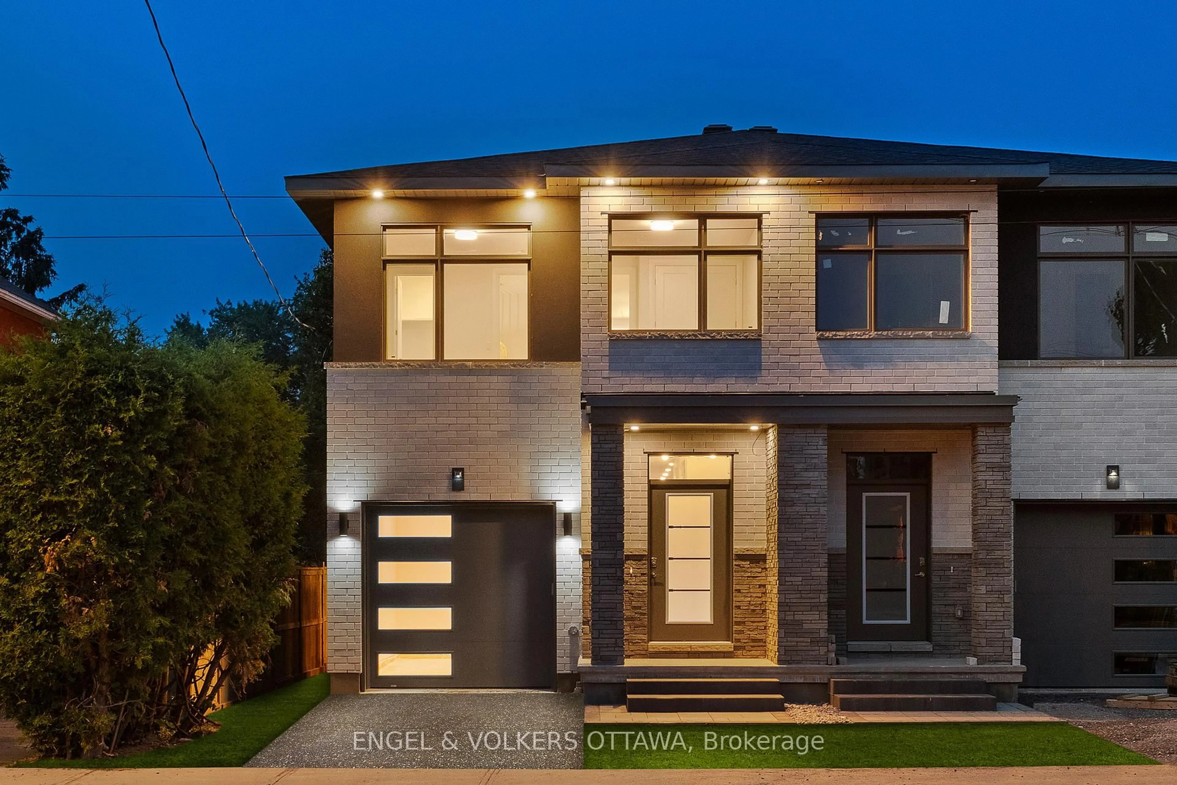 Home with brick exterior material, street for 491 Highcroft Ave, Ottawa Ontario K1Z 5J3