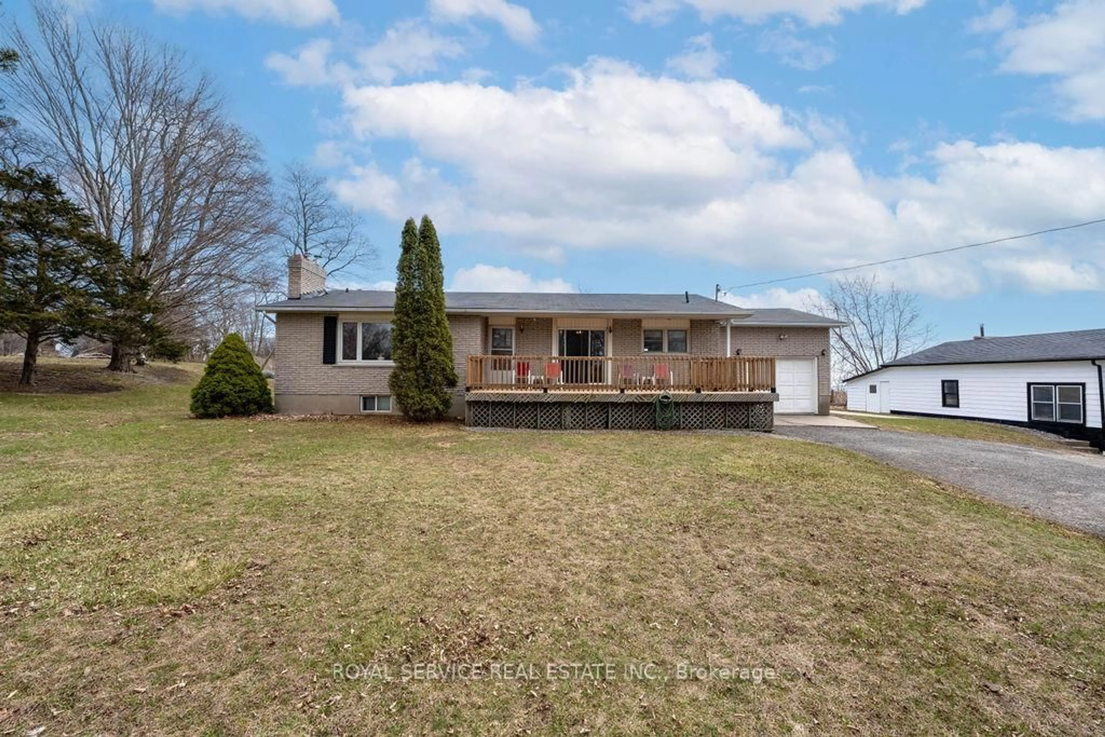 A pic from outside/outdoor area/front of a property/back of a property/a pic from drone, street for 155 Drivers Rest Rd, Alnwick/Haldimand Ontario K0K 2G0