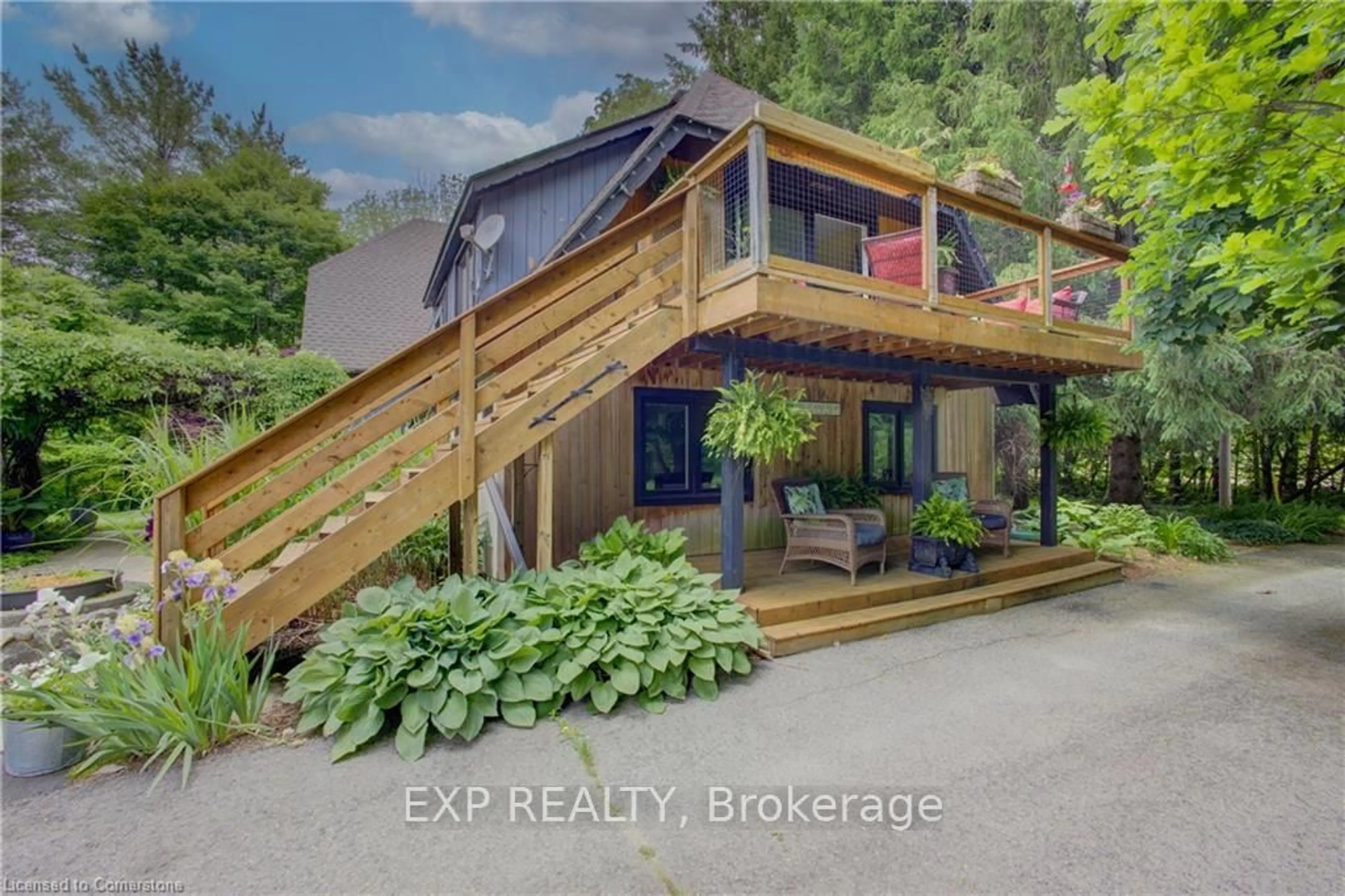 A pic from outside/outdoor area/front of a property/back of a property/a pic from drone, water/lake/river/ocean view for 5794 Tenth Line, Erin Ontario N0B 1T0