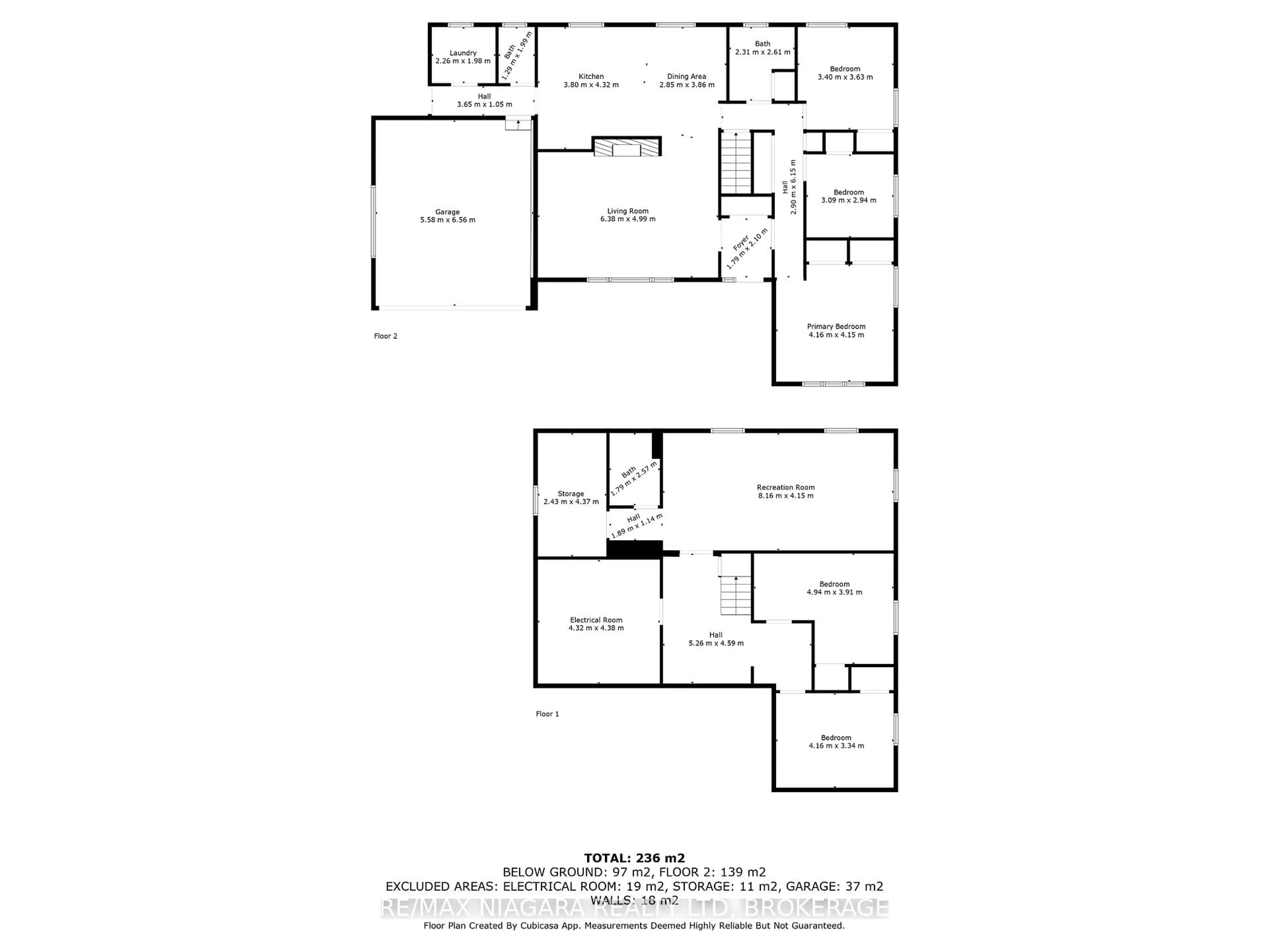 Floor plan for 27 DALEVIEW Cres, Pelham Ontario L0S 1E0