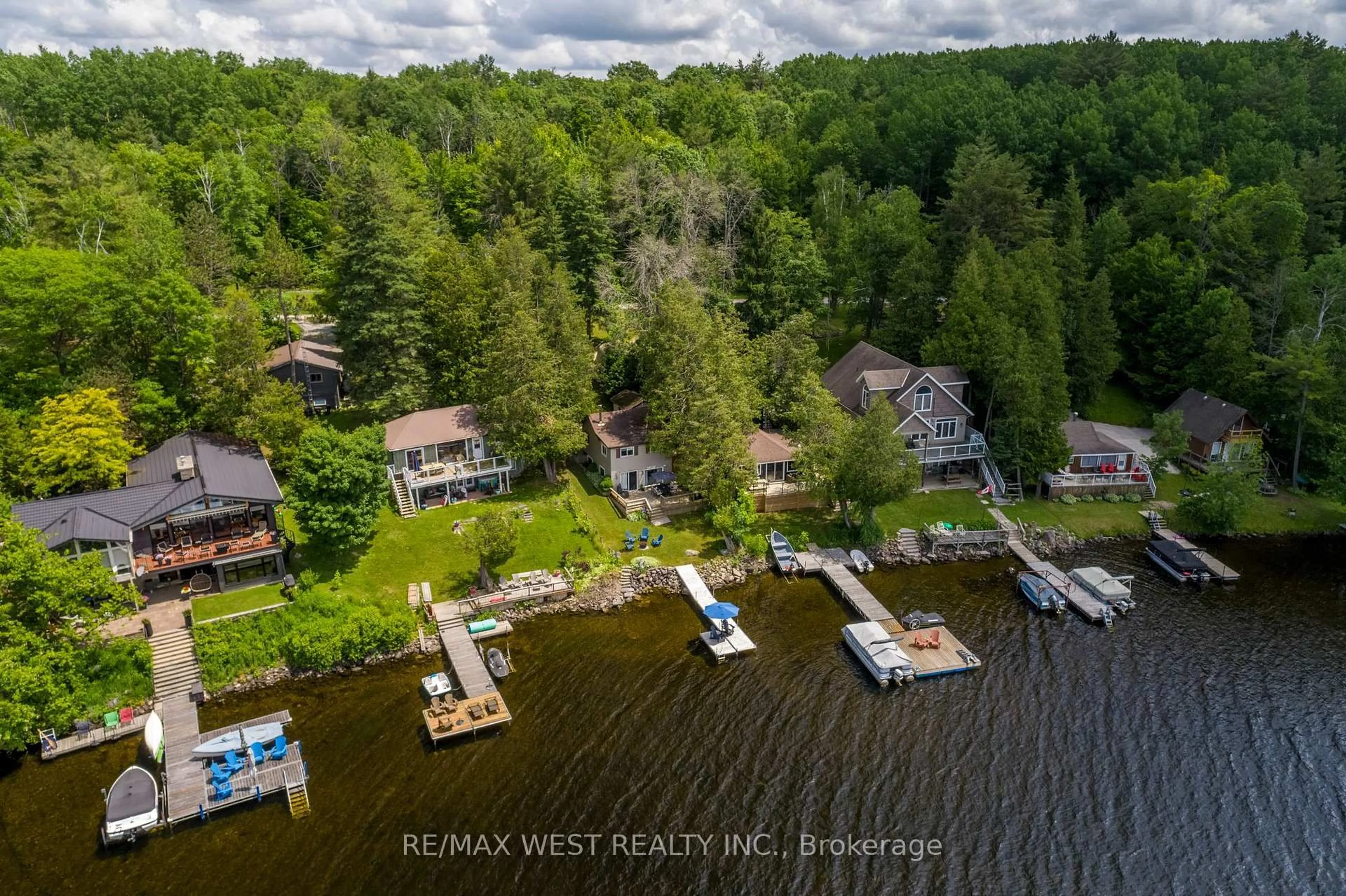 A pic from outside/outdoor area/front of a property/back of a property/a pic from drone, water/lake/river/ocean view for 244 Fire Route 33, Havelock-Belmont-Methuen Ontario K0L 1Z0
