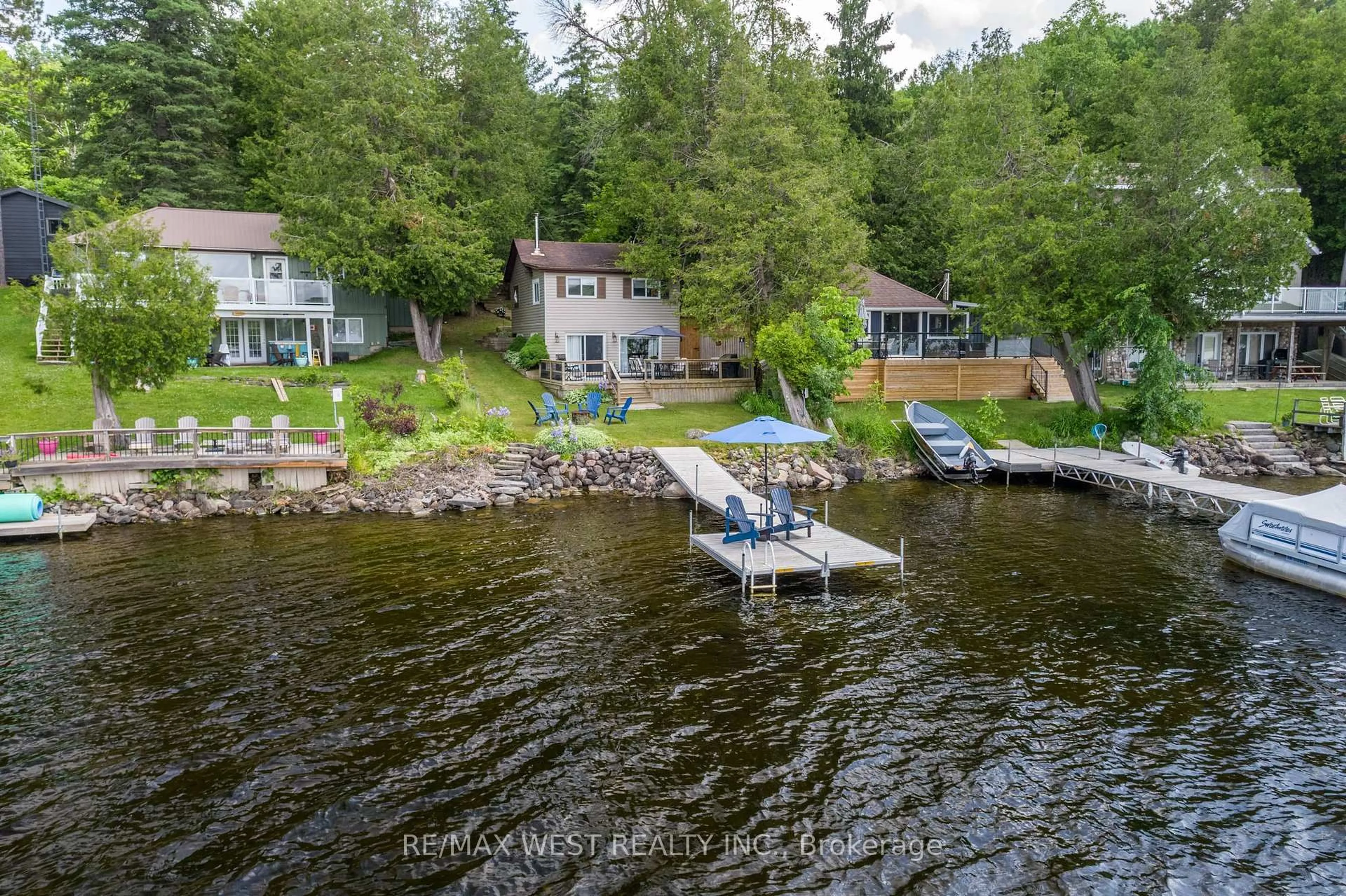 A pic from outside/outdoor area/front of a property/back of a property/a pic from drone, water/lake/river/ocean view for 244 Fire Route 33, Havelock-Belmont-Methuen Ontario K0L 1Z0