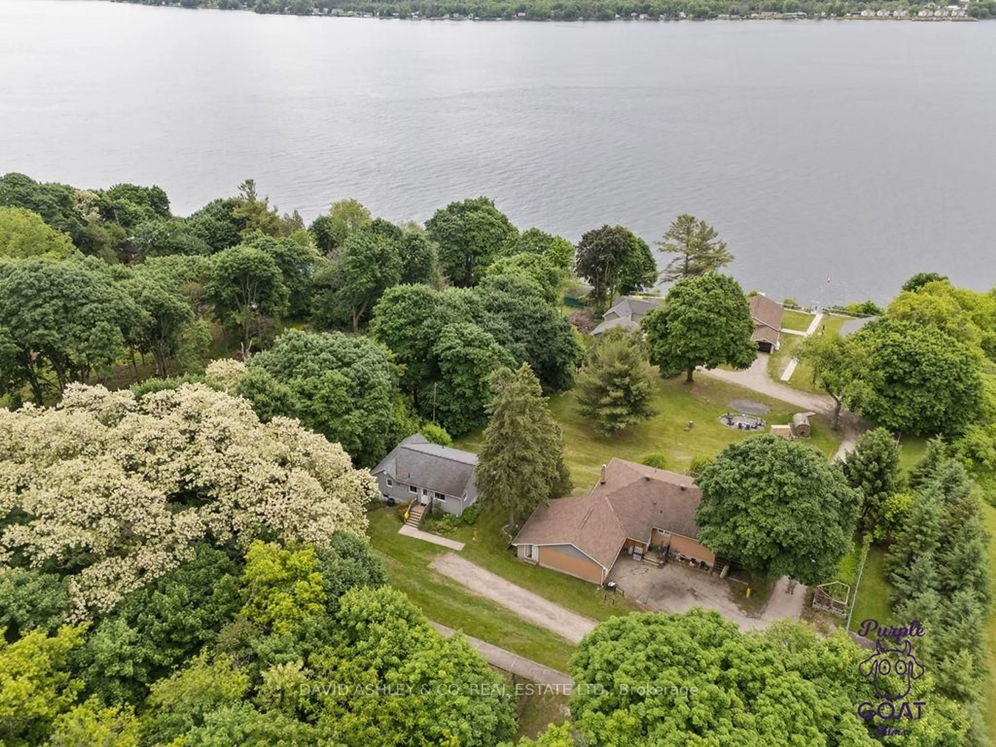 A pic from outside/outdoor area/front of a property/back of a property/a pic from drone, water/lake/river/ocean view for 809-811 HILMOR Terr, Elizabethtown-Kitley Ontario K6V 7G3
