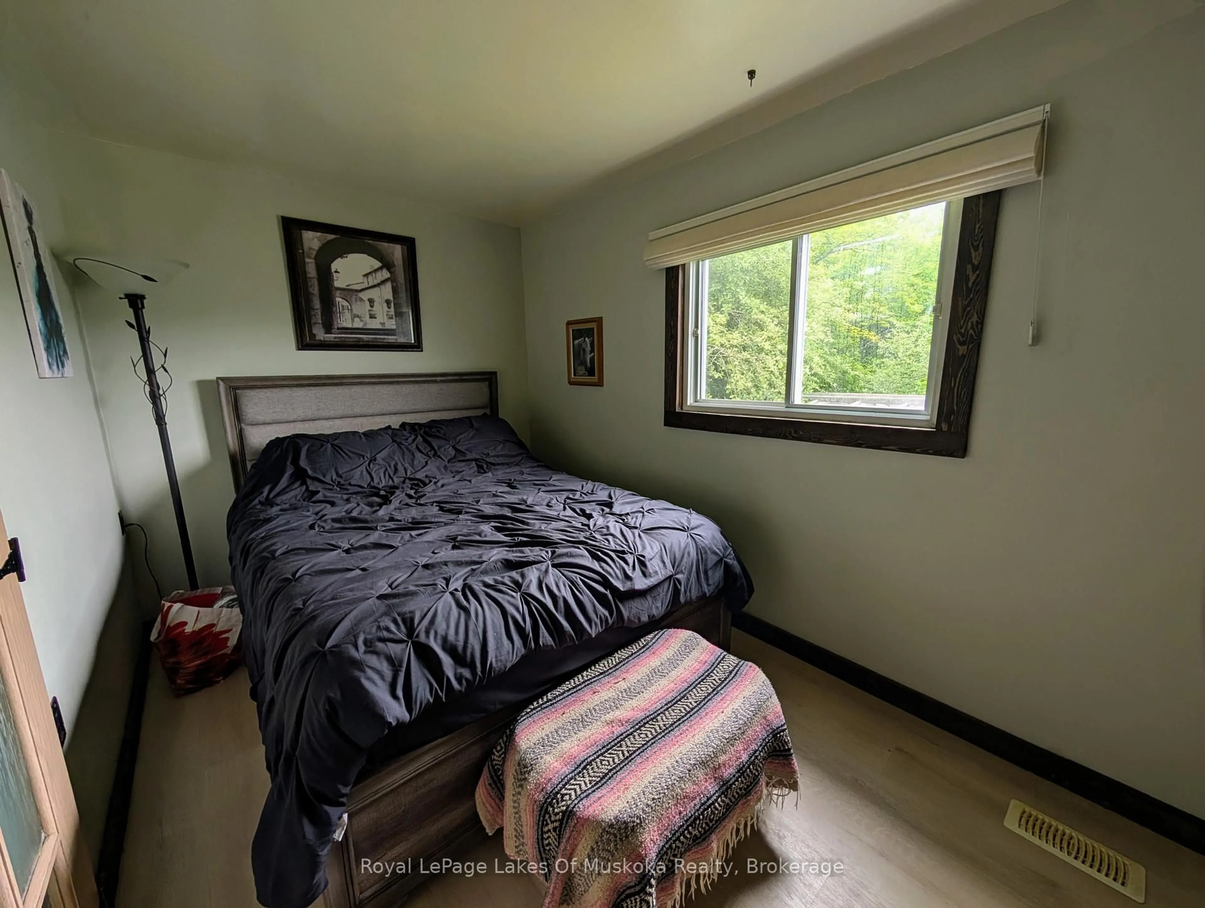 Bedroom with bed, floor is not visible for 540 Hamilton Lake Rd, Machar Ontario P0A 1X0