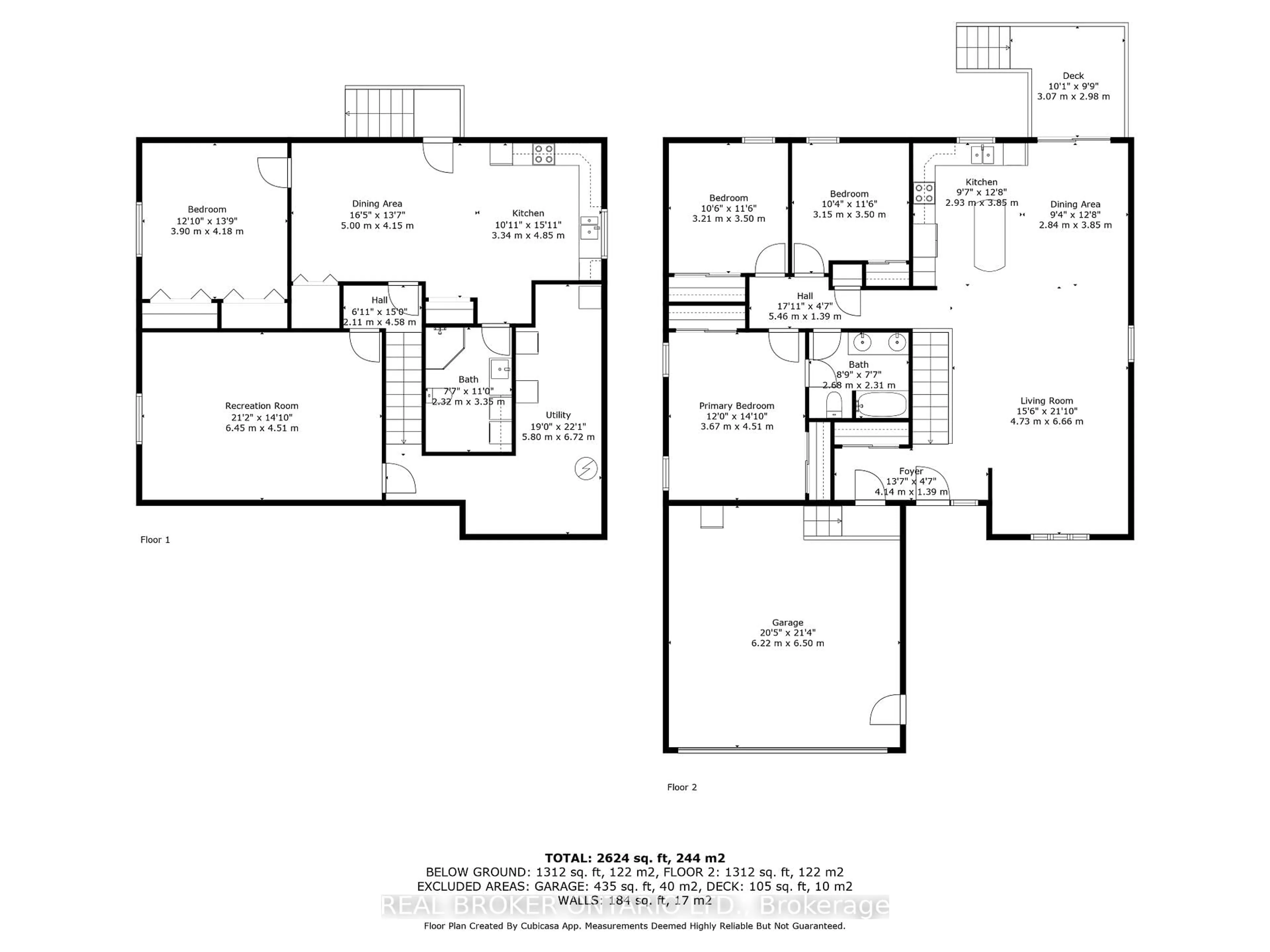 Floor plan for 101 Royal Crt, The Nation Ontario K0A 2M0