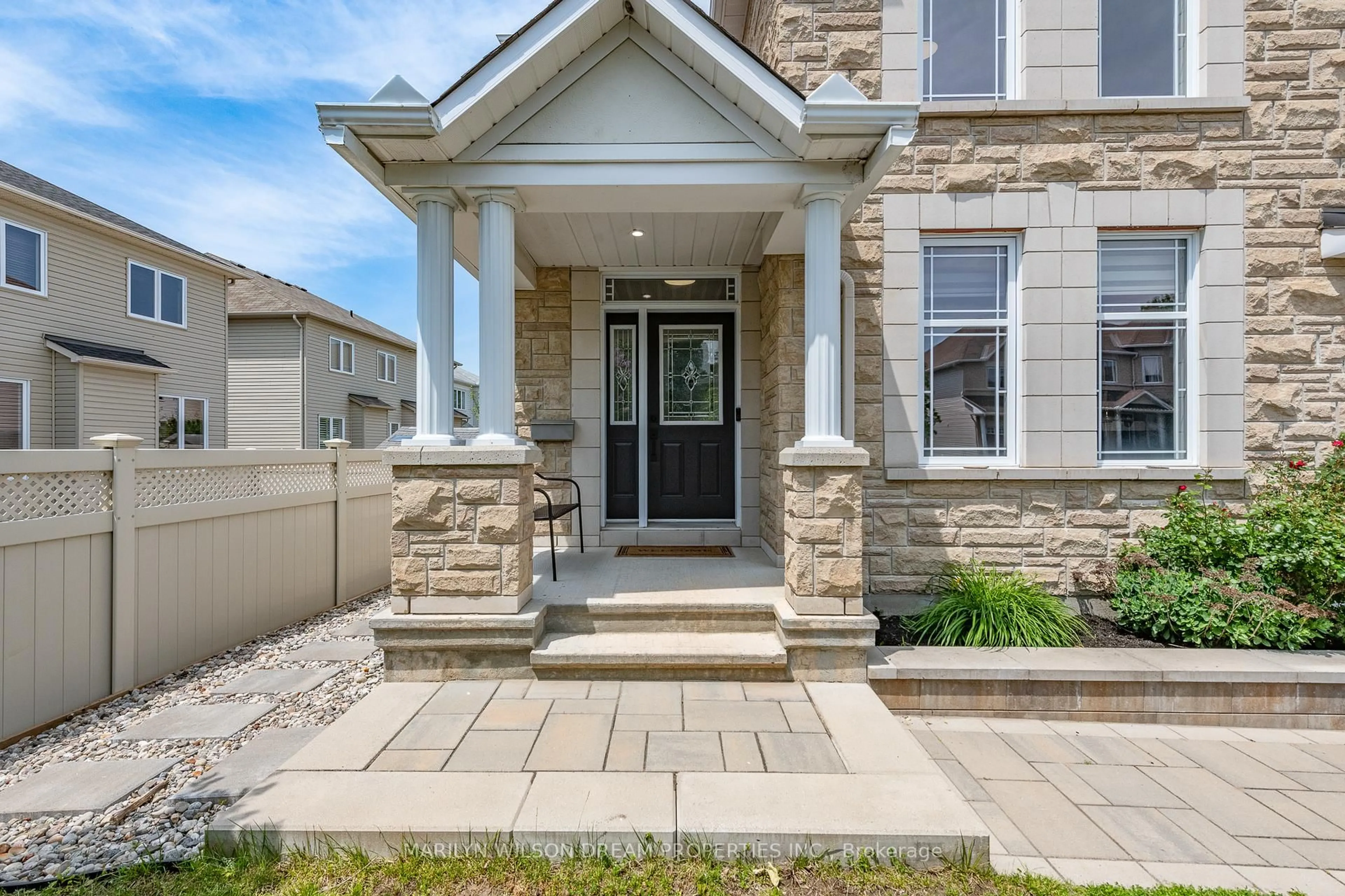 Home with brick exterior material, street for 616 New Liskeard Cres, Ottawa Ontario K2J 0N4