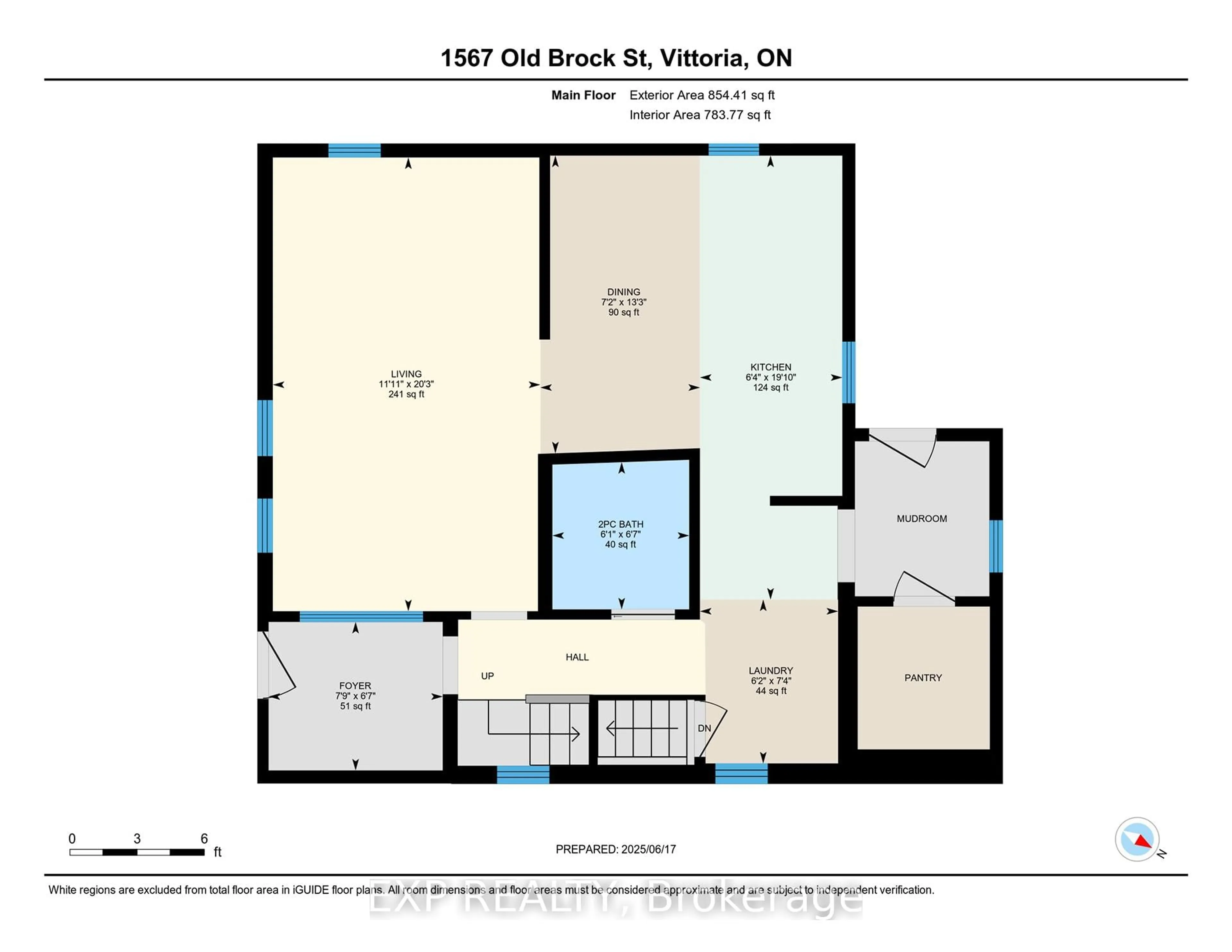 Floor plan for 1567 Old Brock St, Norfolk Ontario N0E 1W0