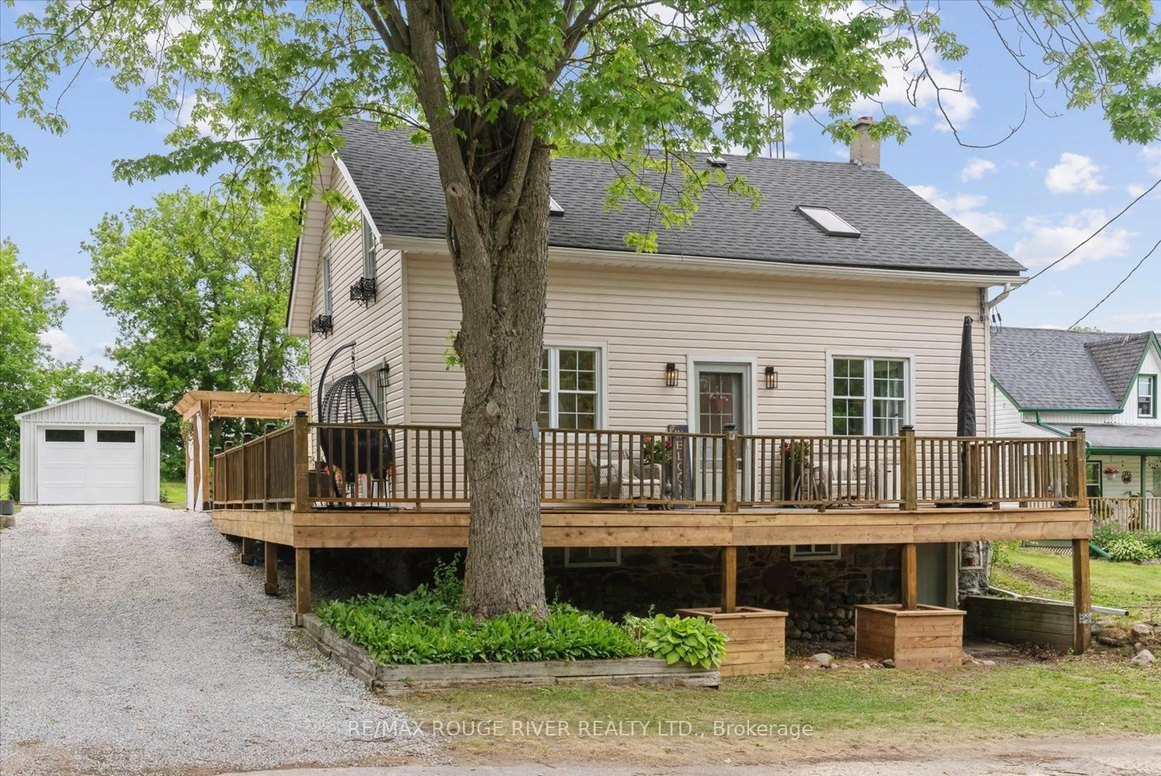 Patio, street for 197 Ballyduff Rd, Kawartha Lakes Ontario L0A 1K0