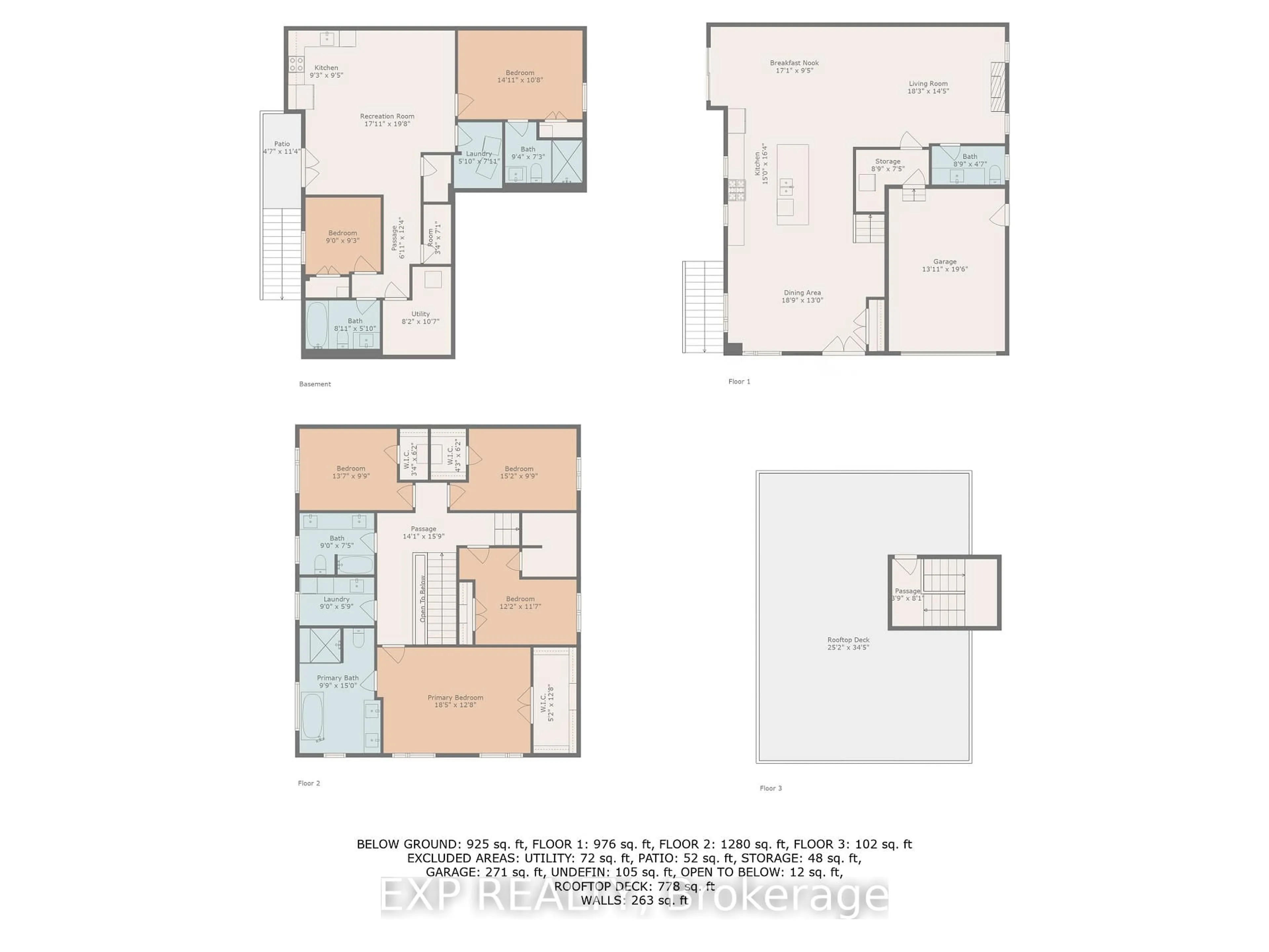 Floor plan for 62 COLUMBUS Ave, Ottawa Ontario K1K 1R3