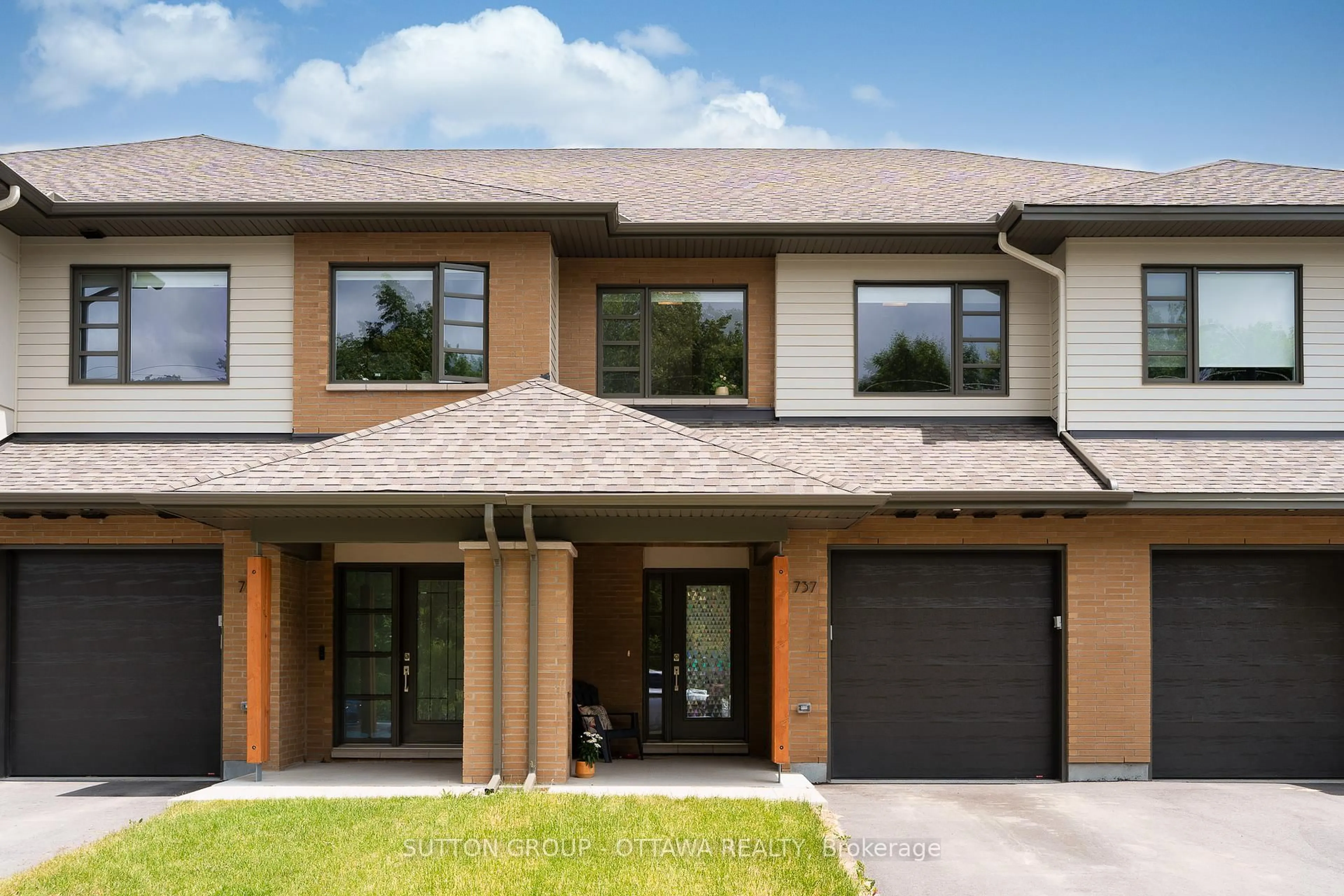 Home with brick exterior material, street for 737 Acai Way, Ottawa Ontario K1X 0K1