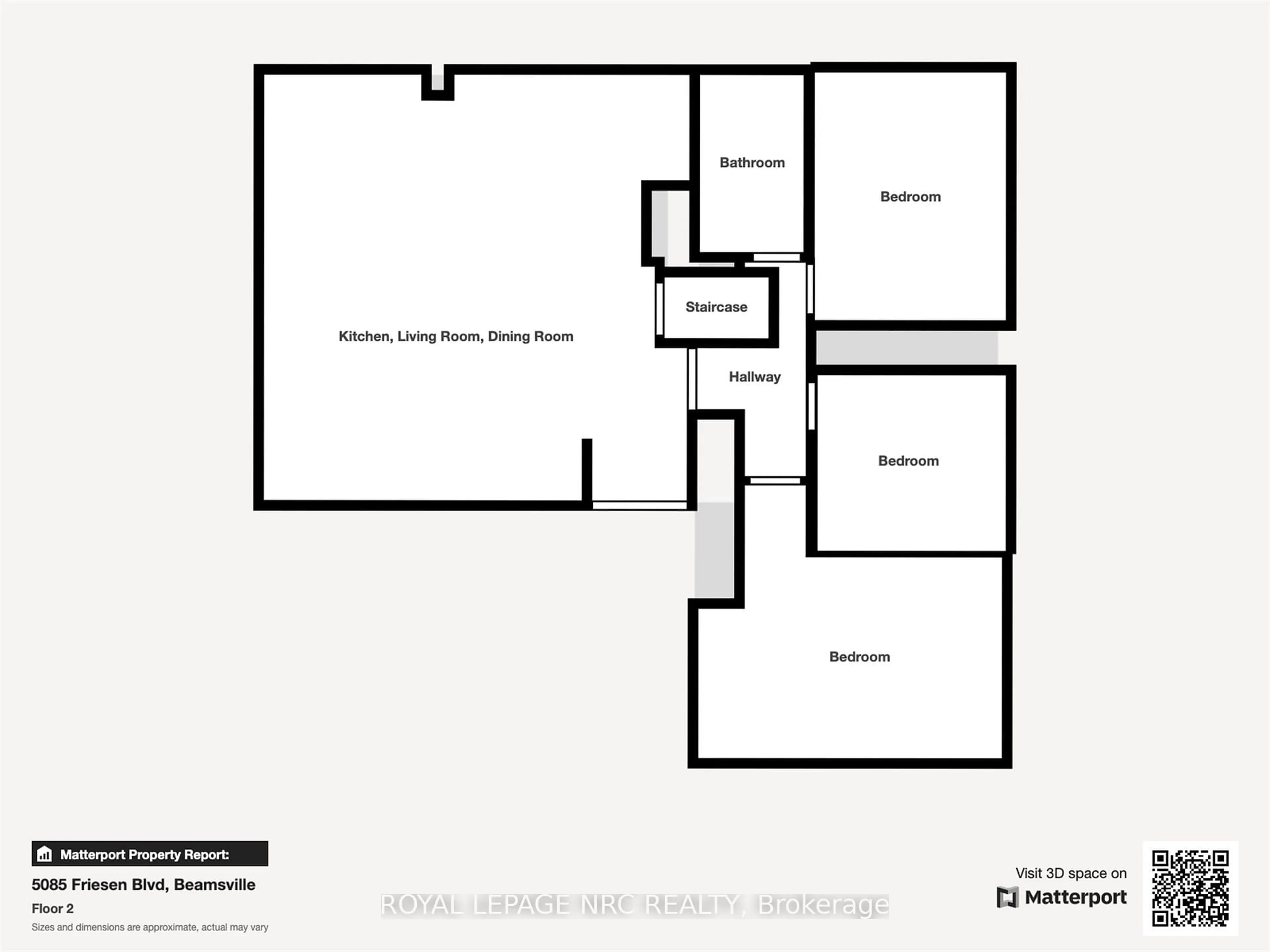 Floor plan for 5085 Friesen Blvd, Lincoln Ontario L3J 0A7