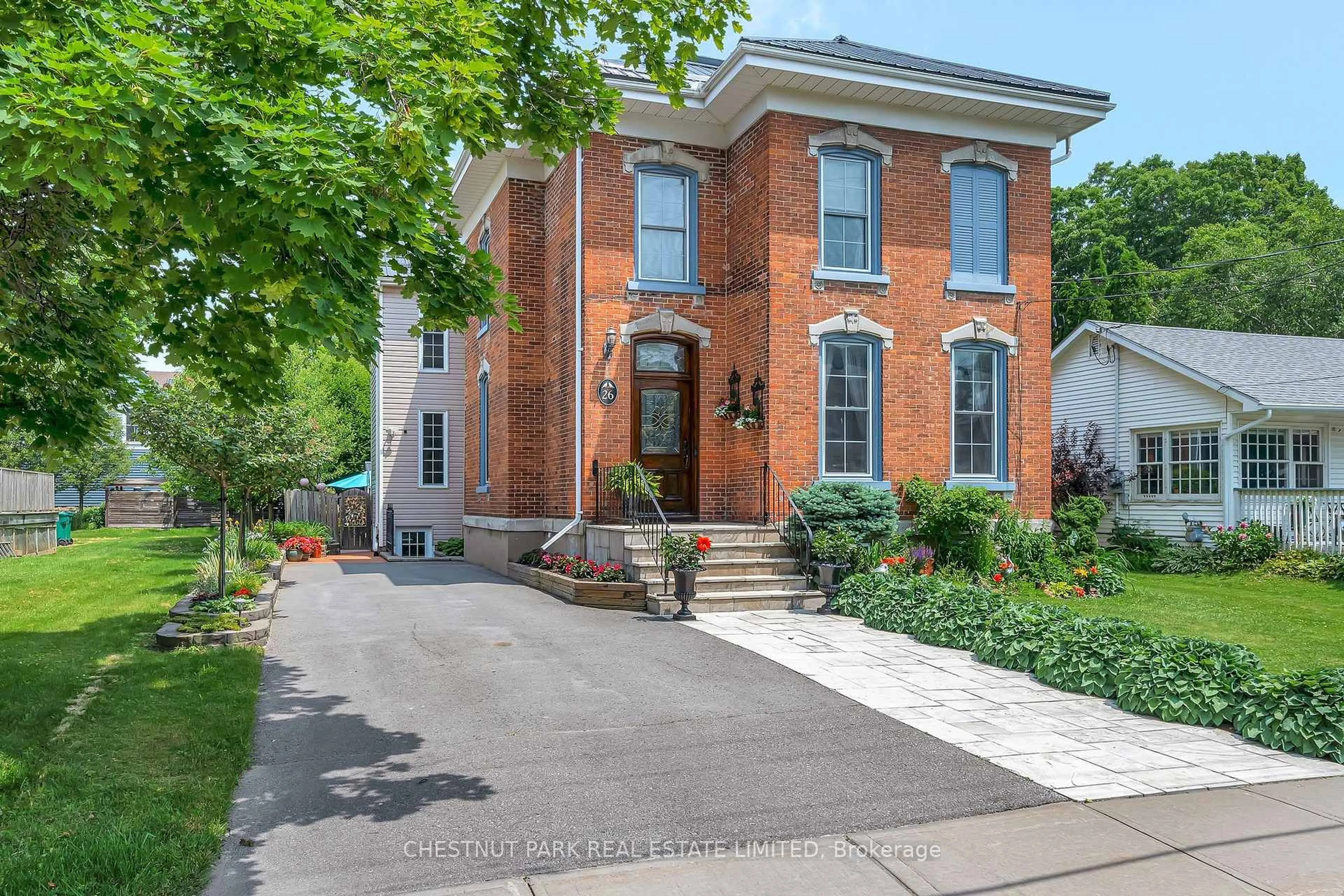 Home with brick exterior material, street for 26 Centre St, Prince Edward County Ontario K0K 2T0