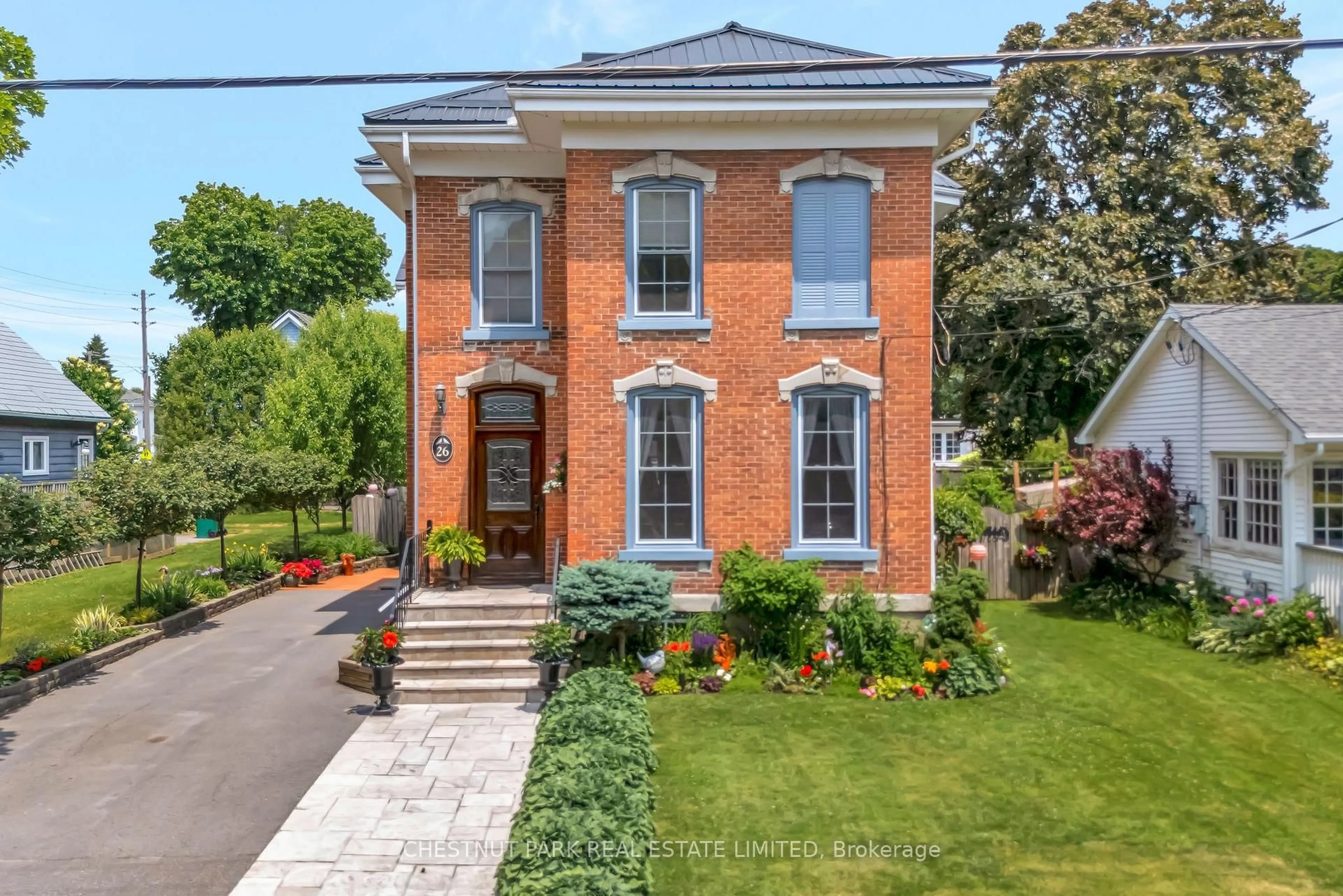 Home with brick exterior material, street for 26 Centre St, Prince Edward County Ontario K0K 2T0