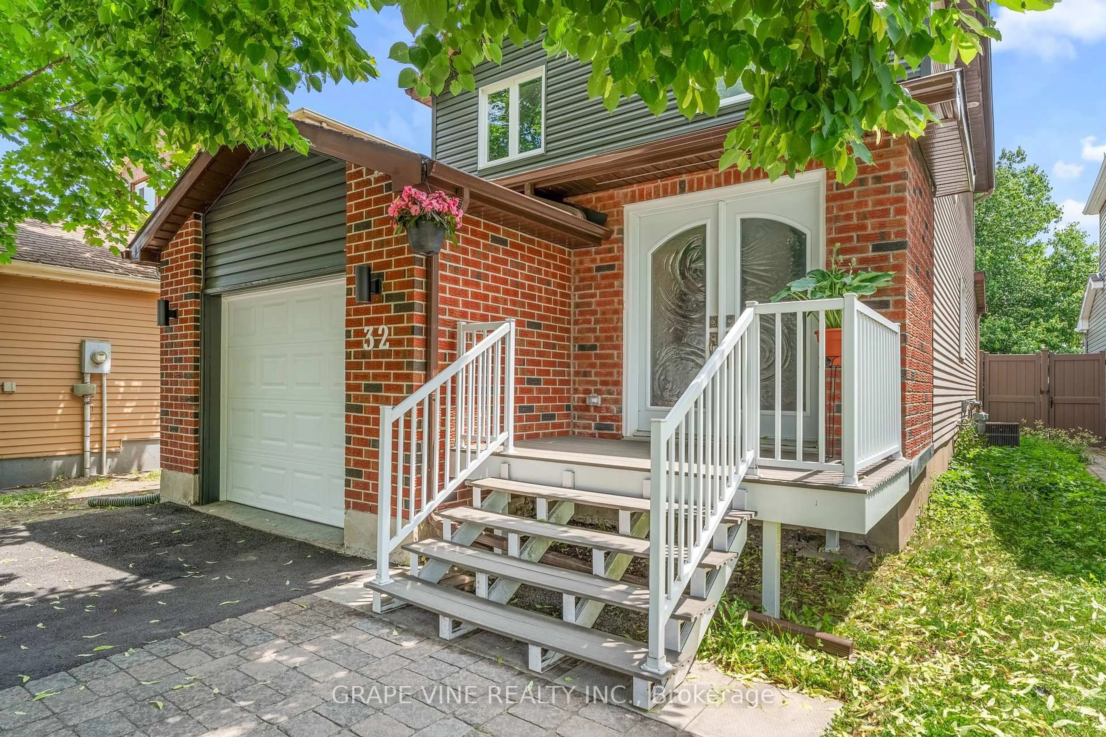 Home with brick exterior material, street for 32 Acklam Terr, Ottawa Ontario K2K 2H5