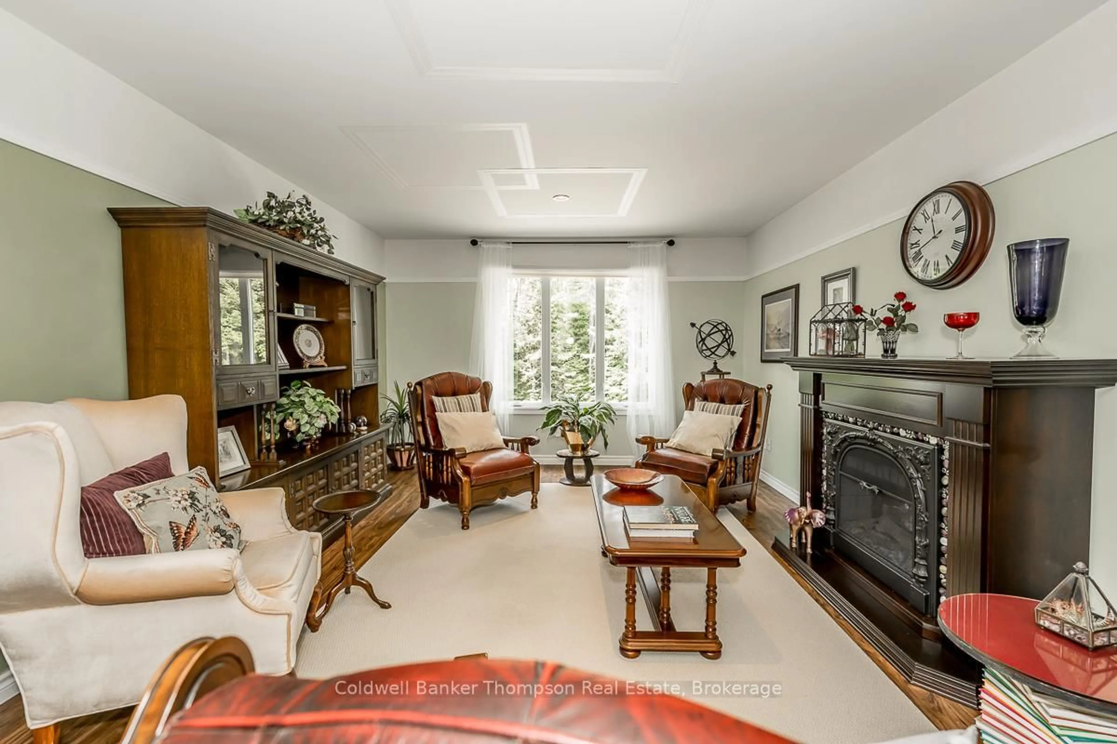 Living room with furniture, ceramic/tile floor for 229 So Ho Mish Rd, Perry Ontario P0A 1J0