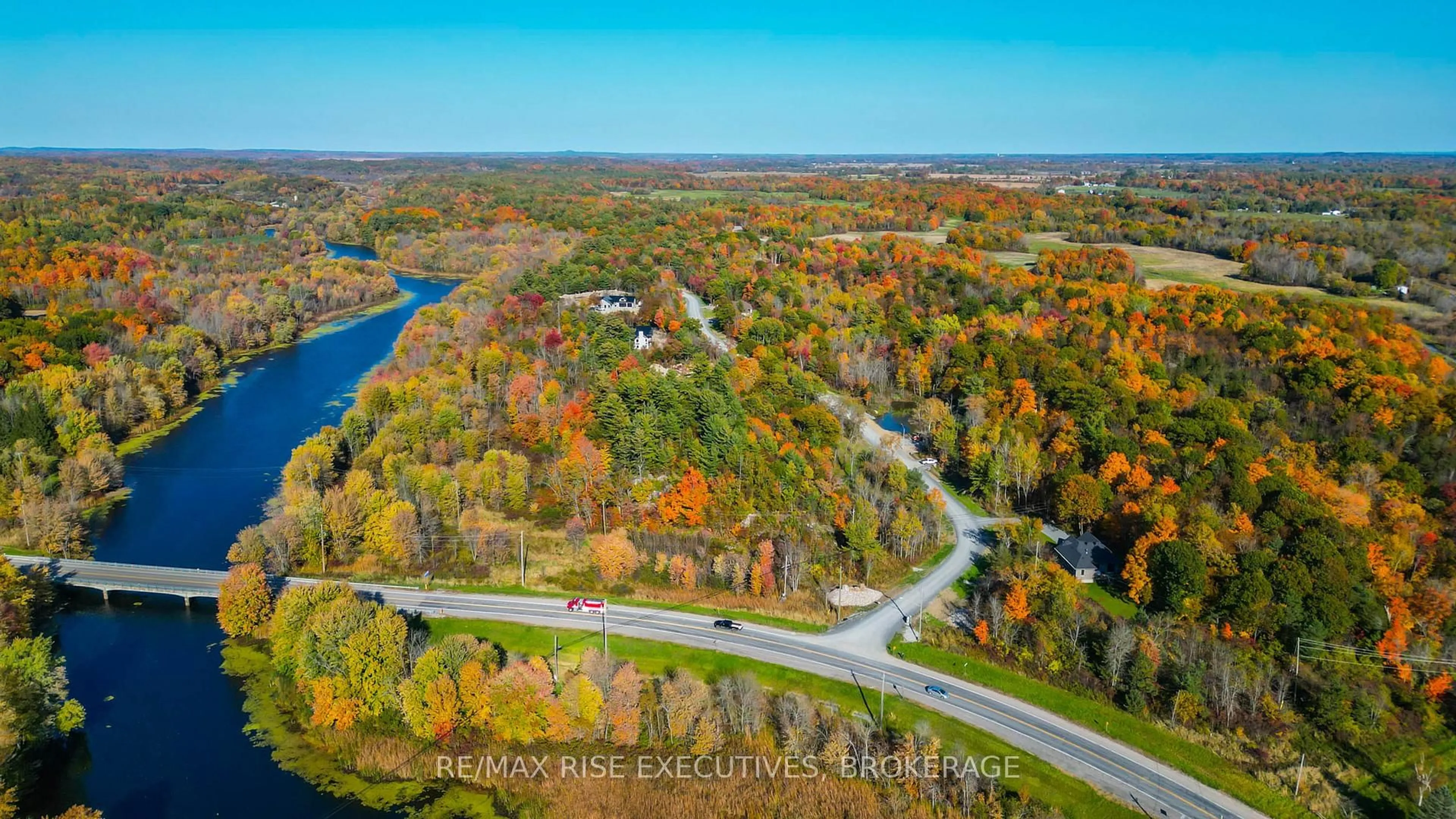 A pic from outside/outdoor area/front of a property/back of a property/a pic from drone, water/lake/river/ocean view for LOT B3 HETU Rd, Front of Leeds & Seeleys Bay Ontario K7G 2V3