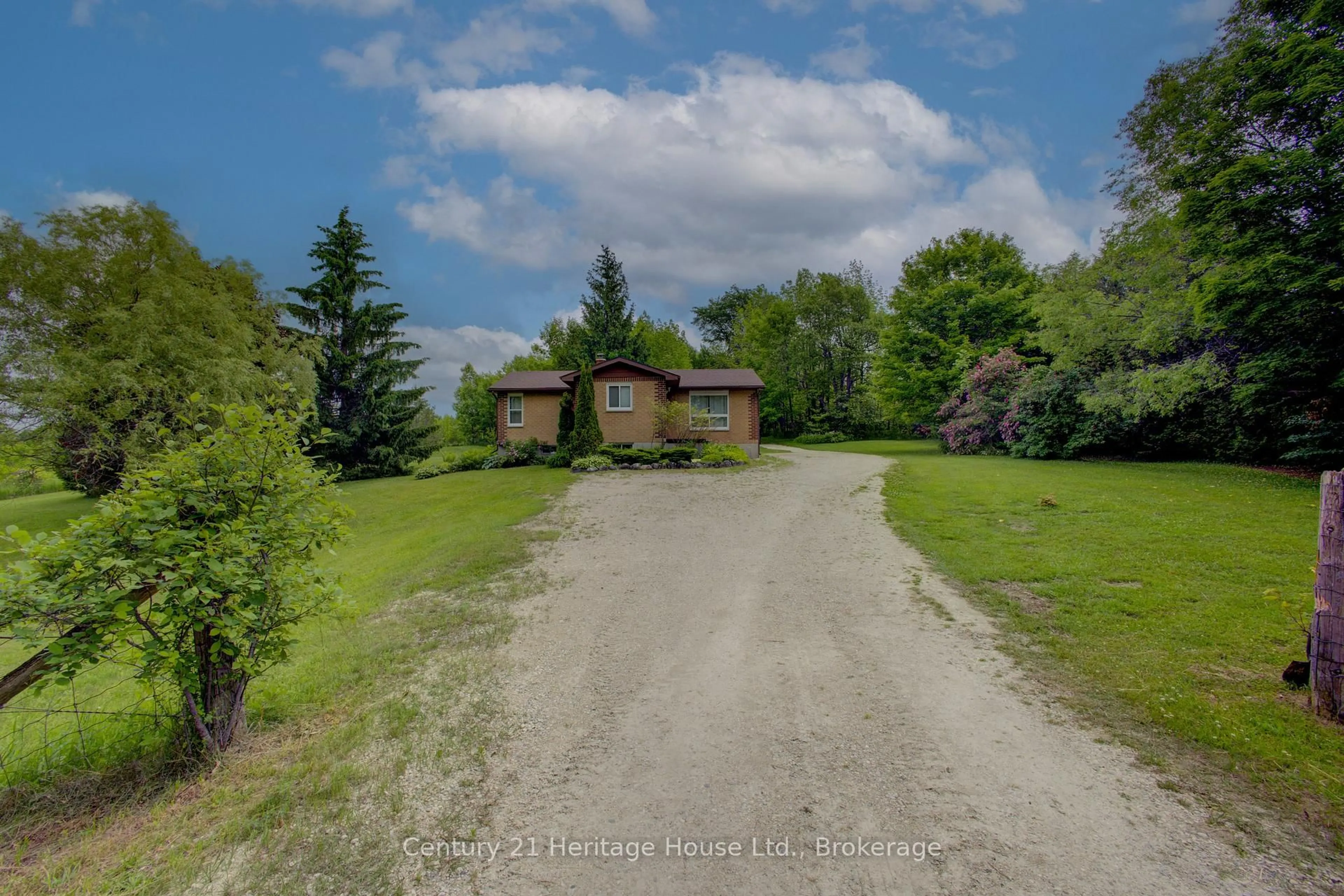 A pic from outside/outdoor area/front of a property/back of a property/a pic from drone, street for 573433 Boot Jack Ranch Rd, West Grey Ontario N0C 1K0