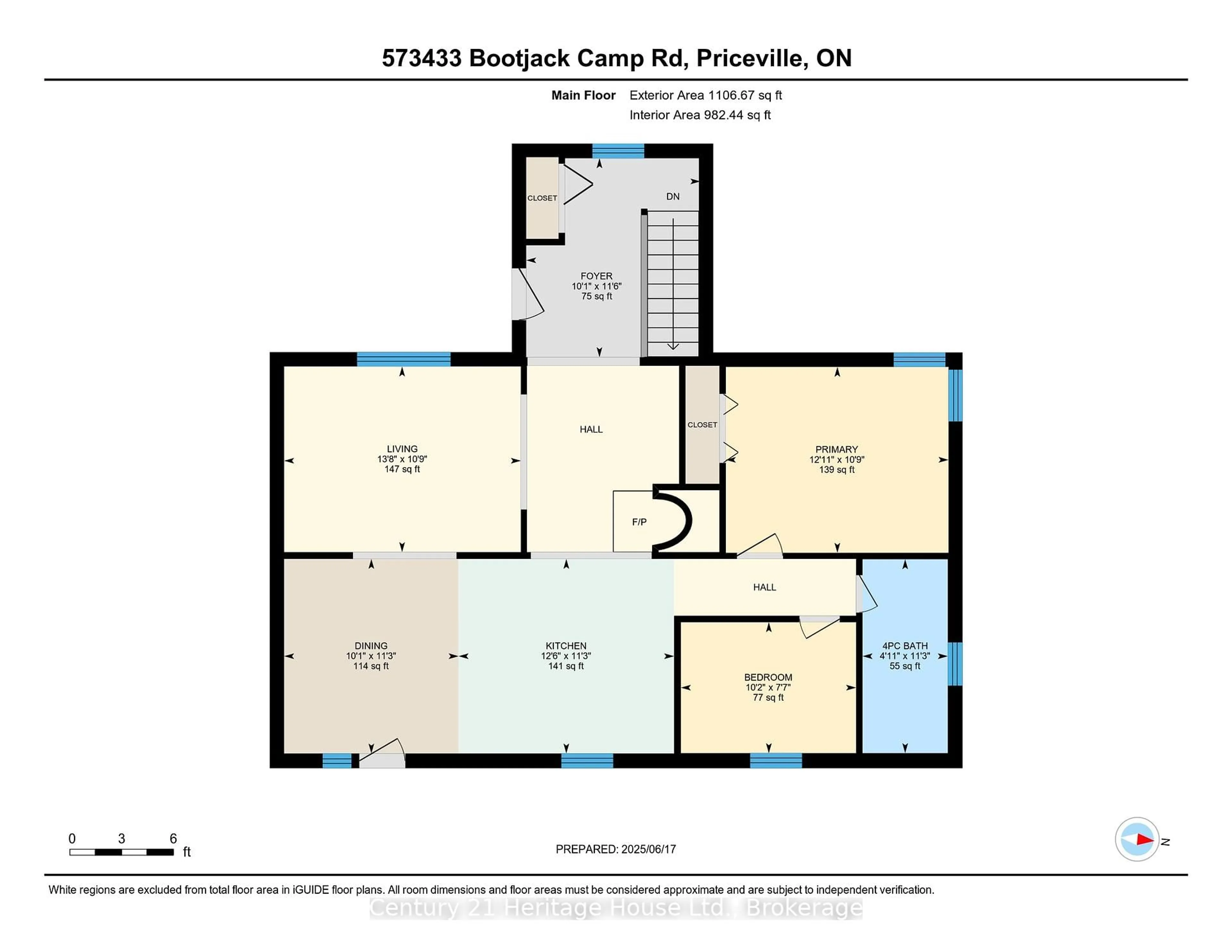 Floor plan for 573433 Boot Jack Ranch Rd, West Grey Ontario N0C 1K0