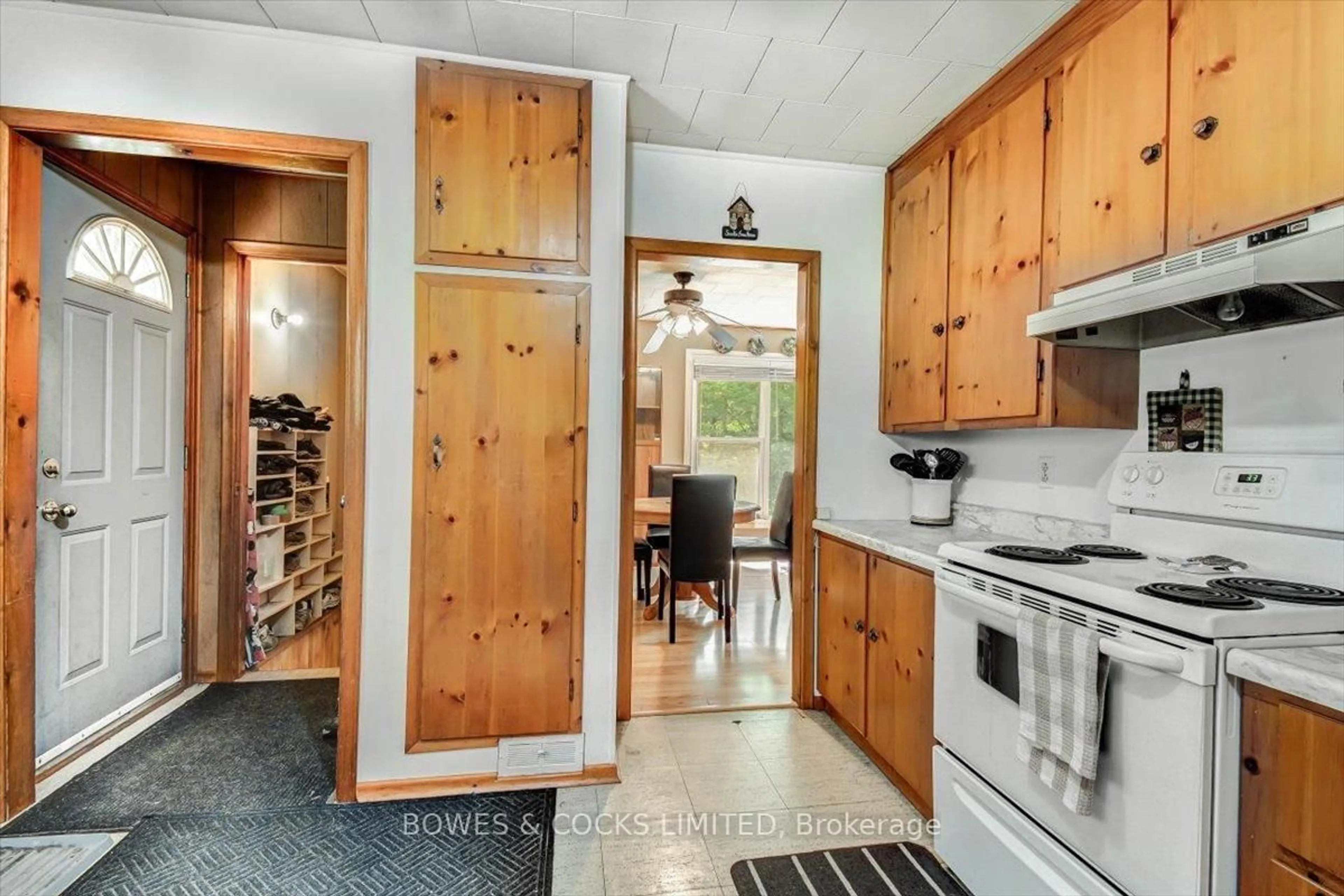 Standard kitchen, ceramic/tile floor for 49 McFadden Rd, North Kawartha Ontario K0L 1A0