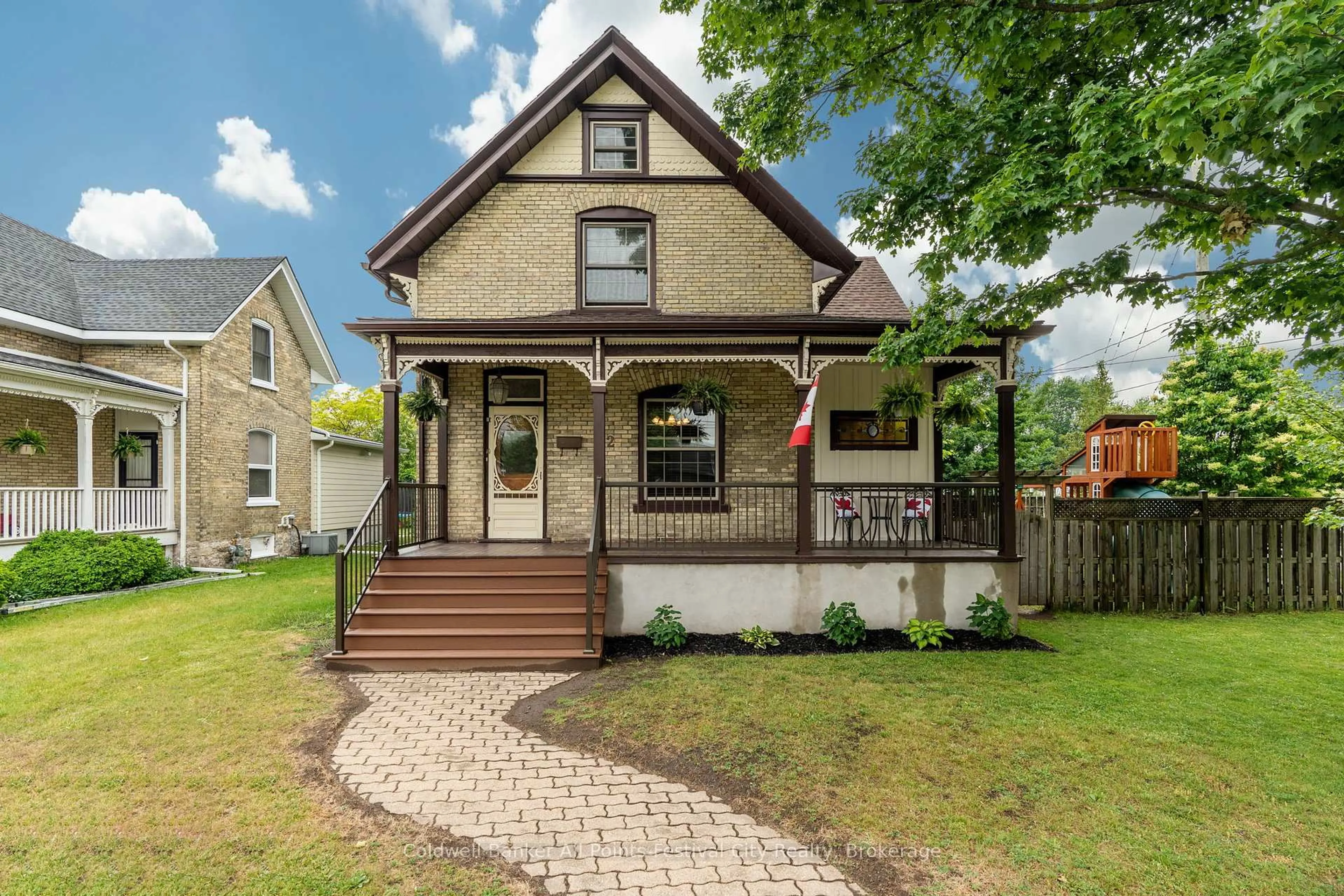 Home with brick exterior material, street for 32 Cambria Rd, Goderich Ontario N7A 3E4