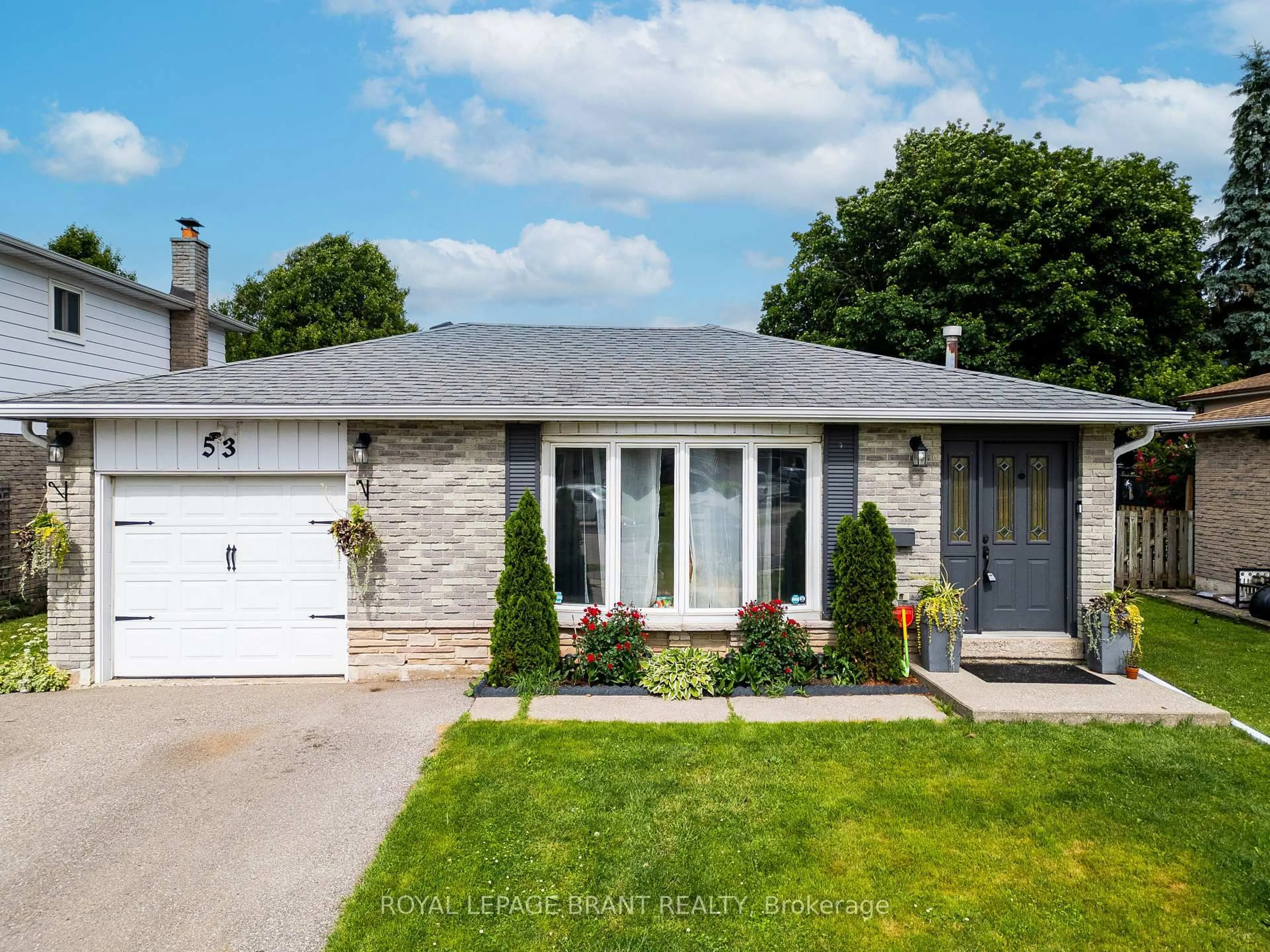 Home with brick exterior material, street for 53 Abeles Ave, Brant Ontario N3L 3N8