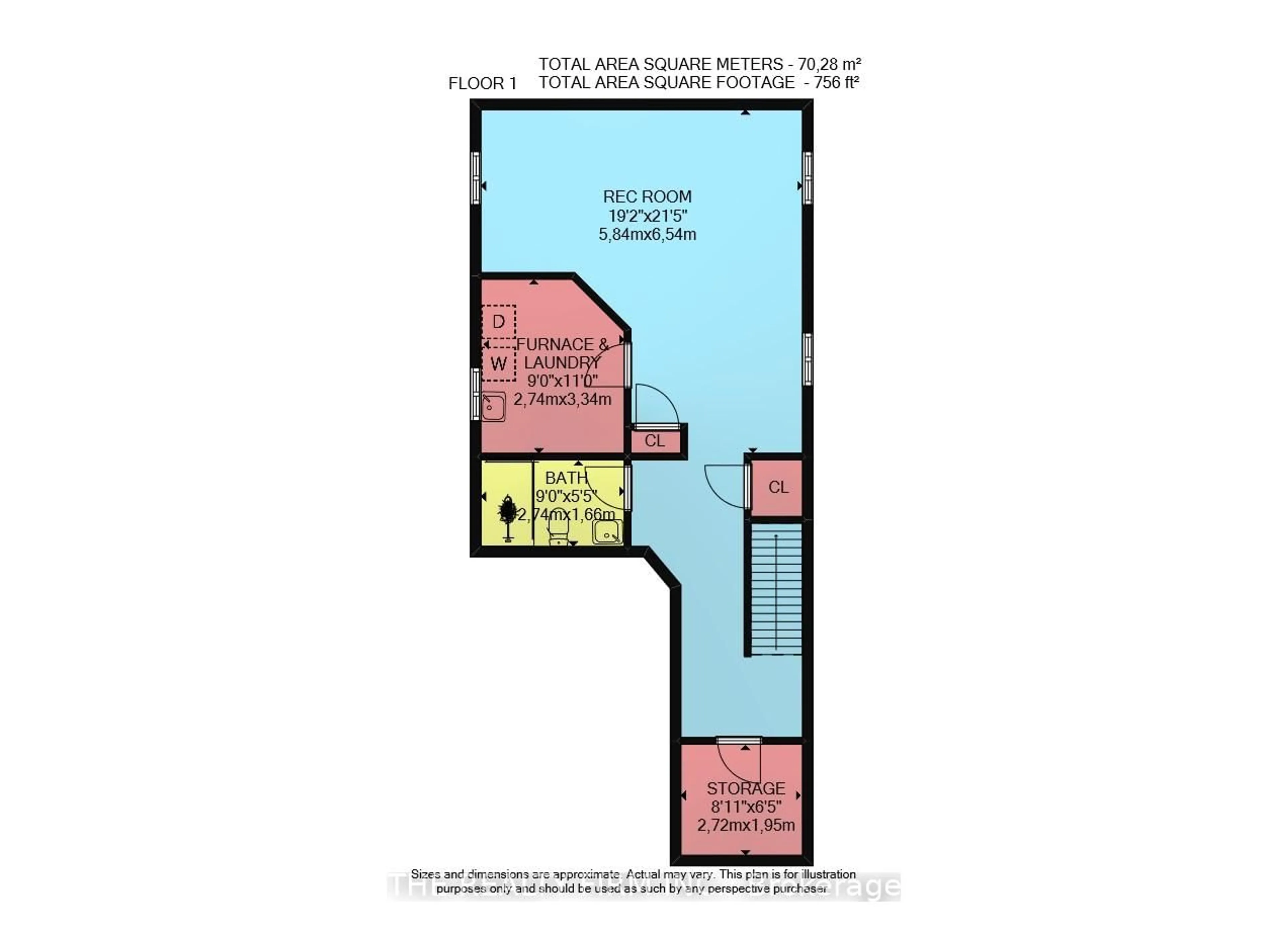 Floor plan for 383 Tansbury St, London North Ontario N6G 0R6