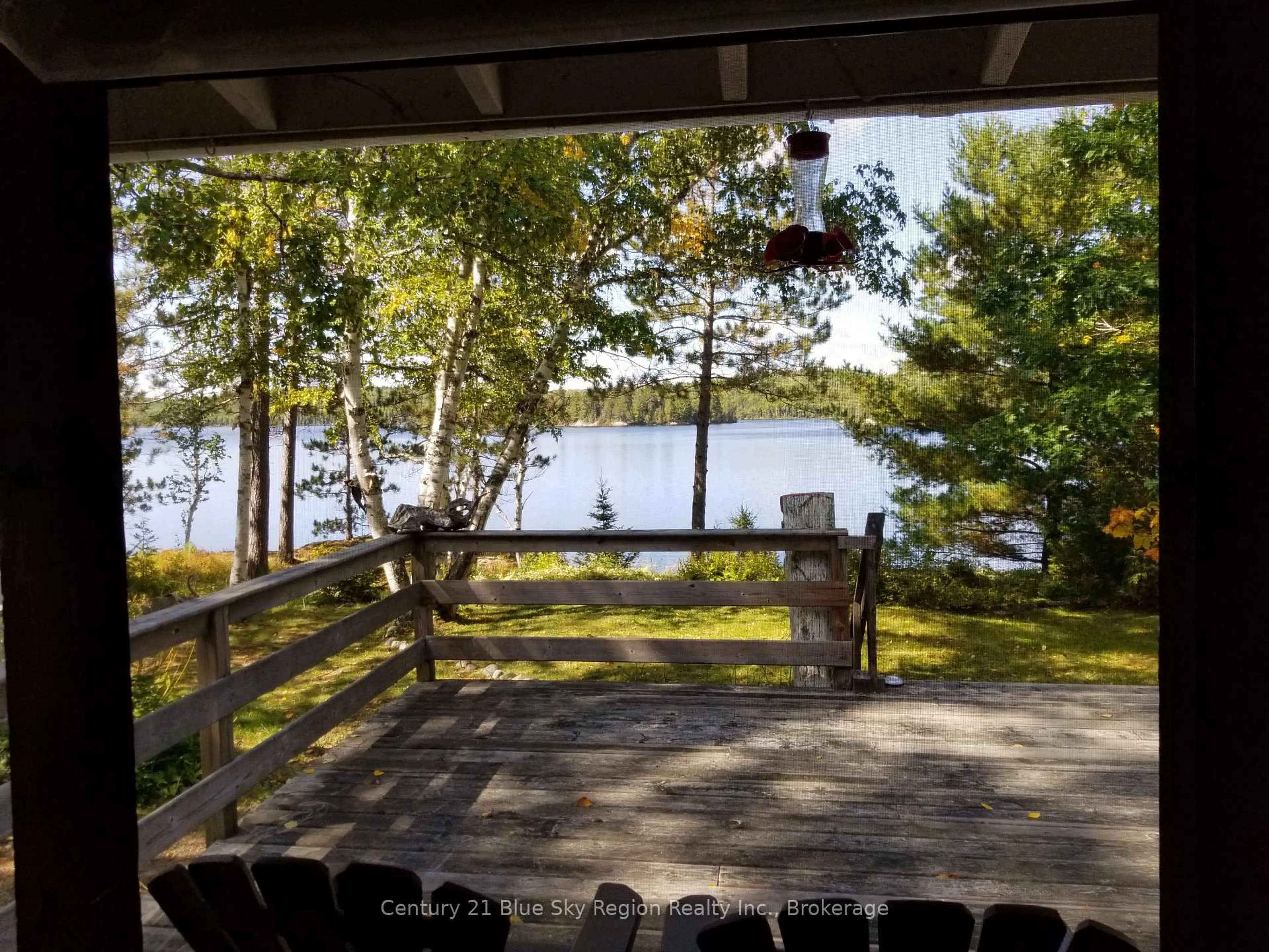 Patio, water/lake/river/ocean view for 75 Richfield Rd, Temagami Ontario P0H 1T0
