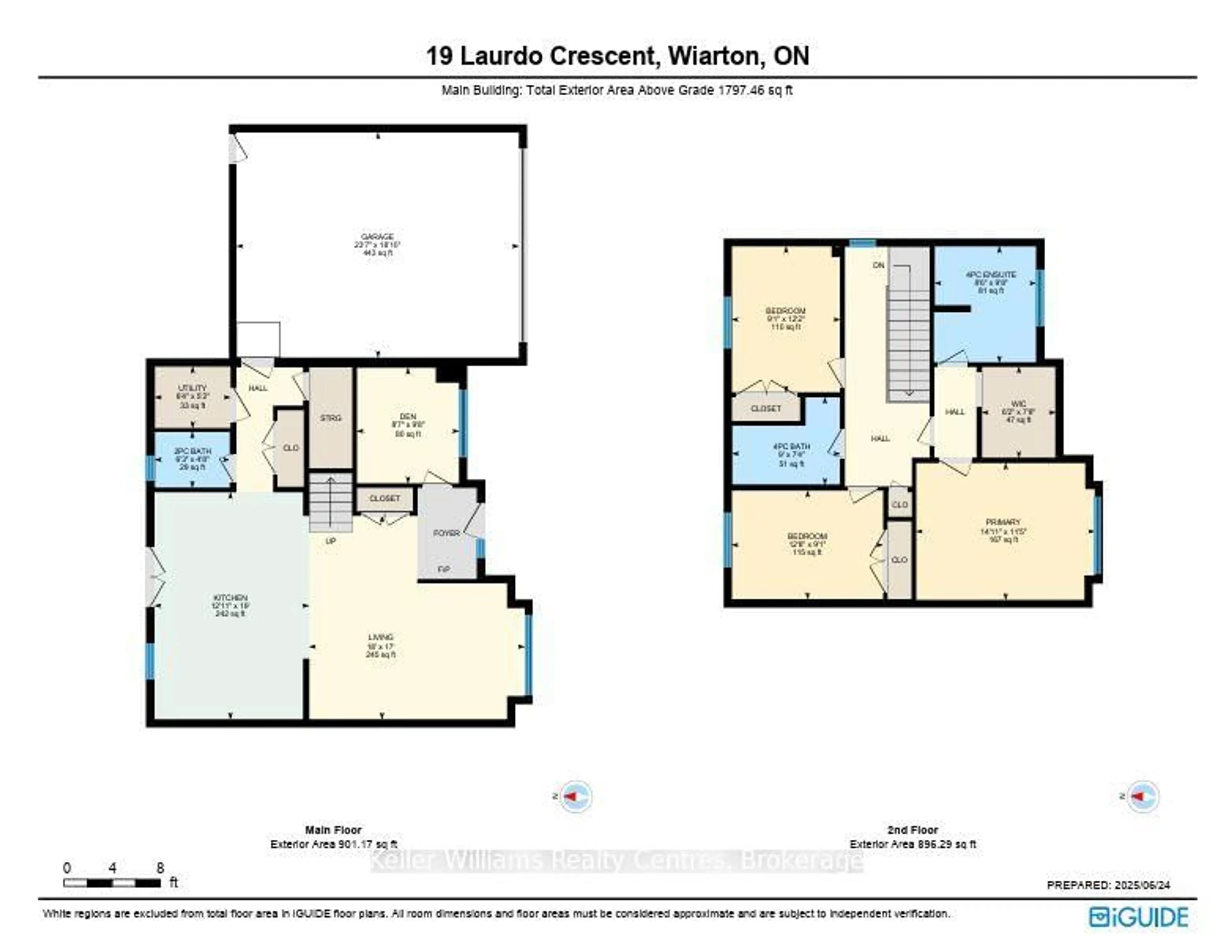 Floor plan for 19 Laurdo Cres, South Bruce Peninsula Ontario N0H 2T0