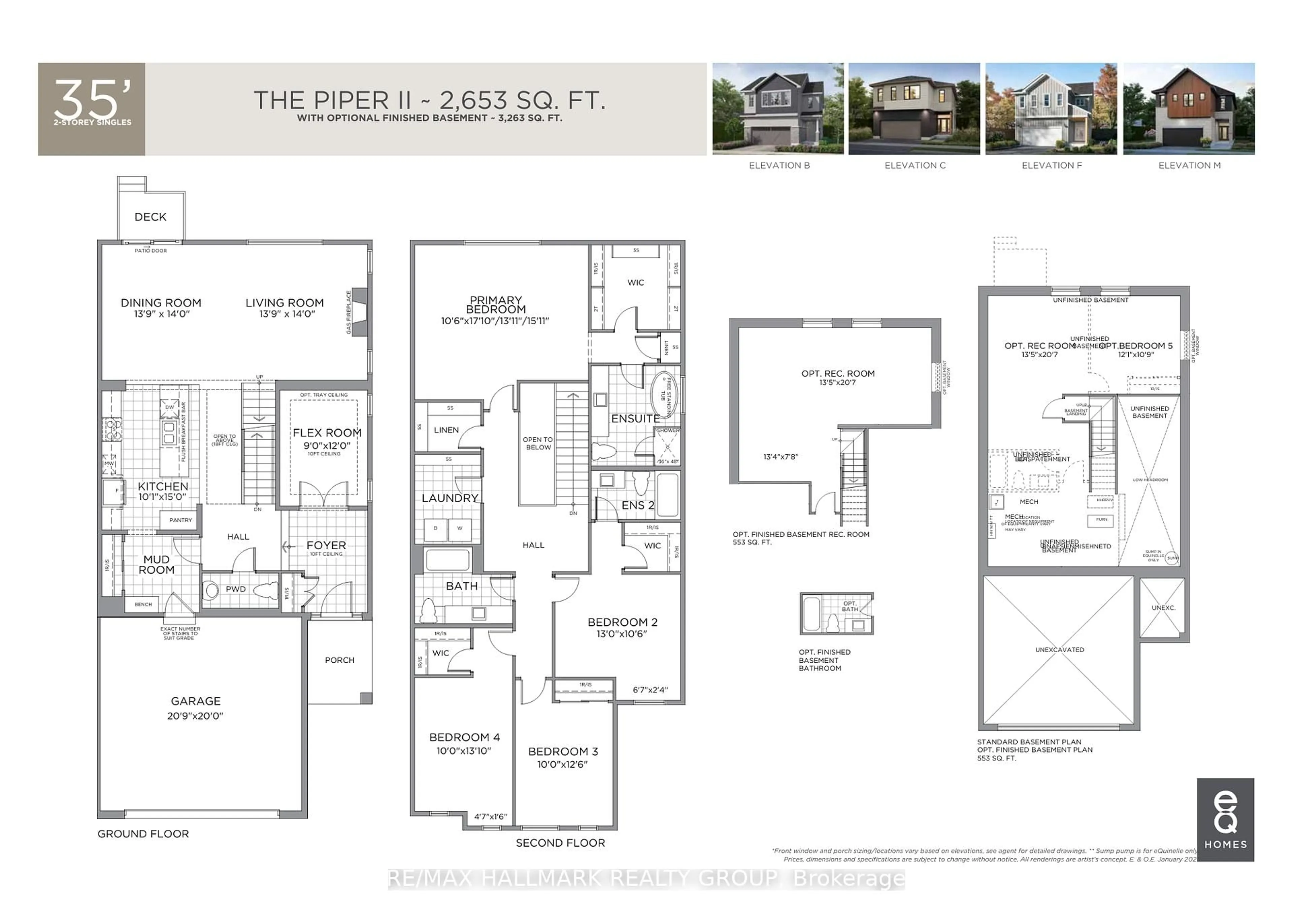 Floor plan for 215 Blackhorse Dr, North Grenville Ontario K0G 1J0