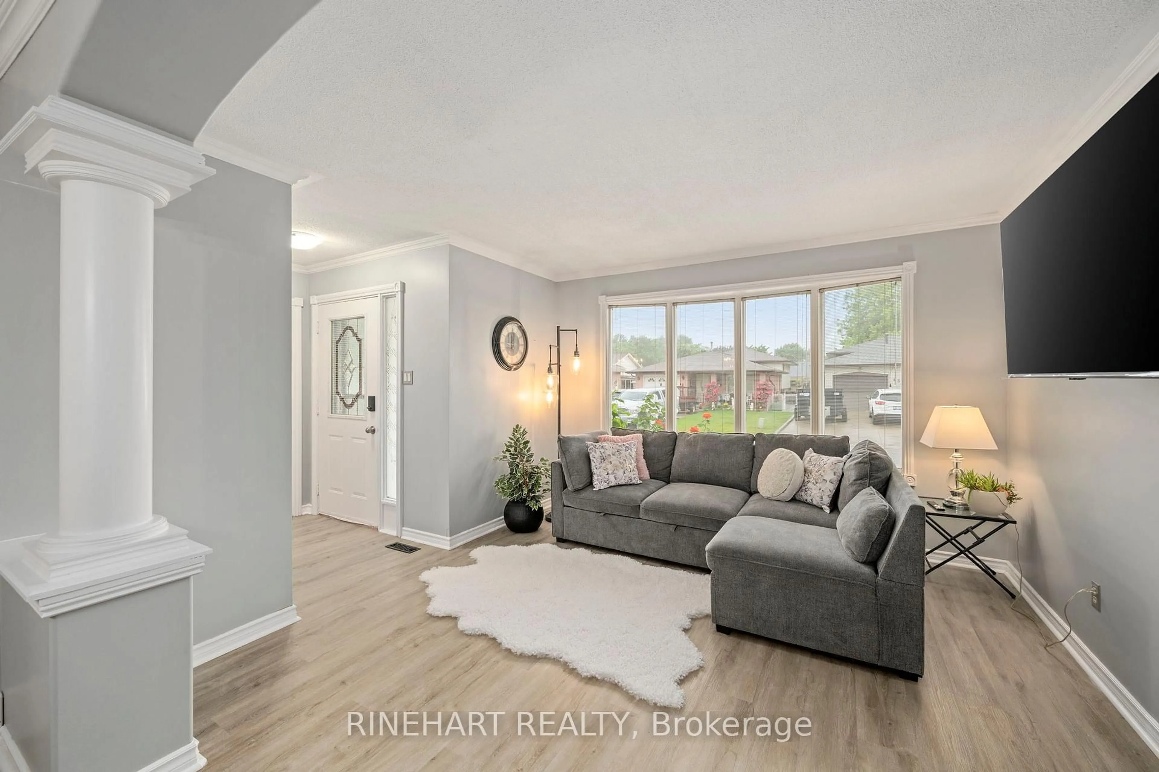 Living room with furniture, unknown for 56 Classic Cres, London East Ontario N5W 5T8