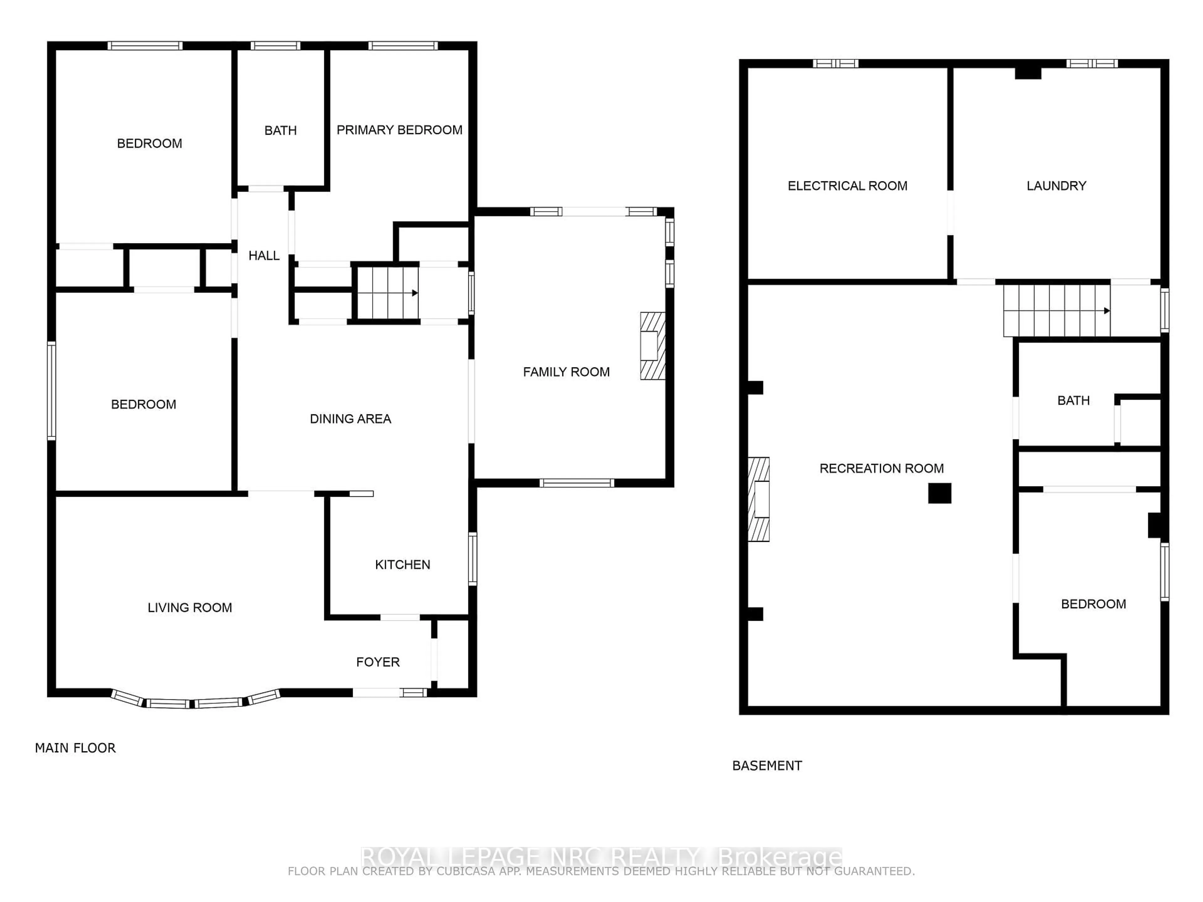 Floor plan for 80 Regent Dr, St. Catharines Ontario L2M 3L7