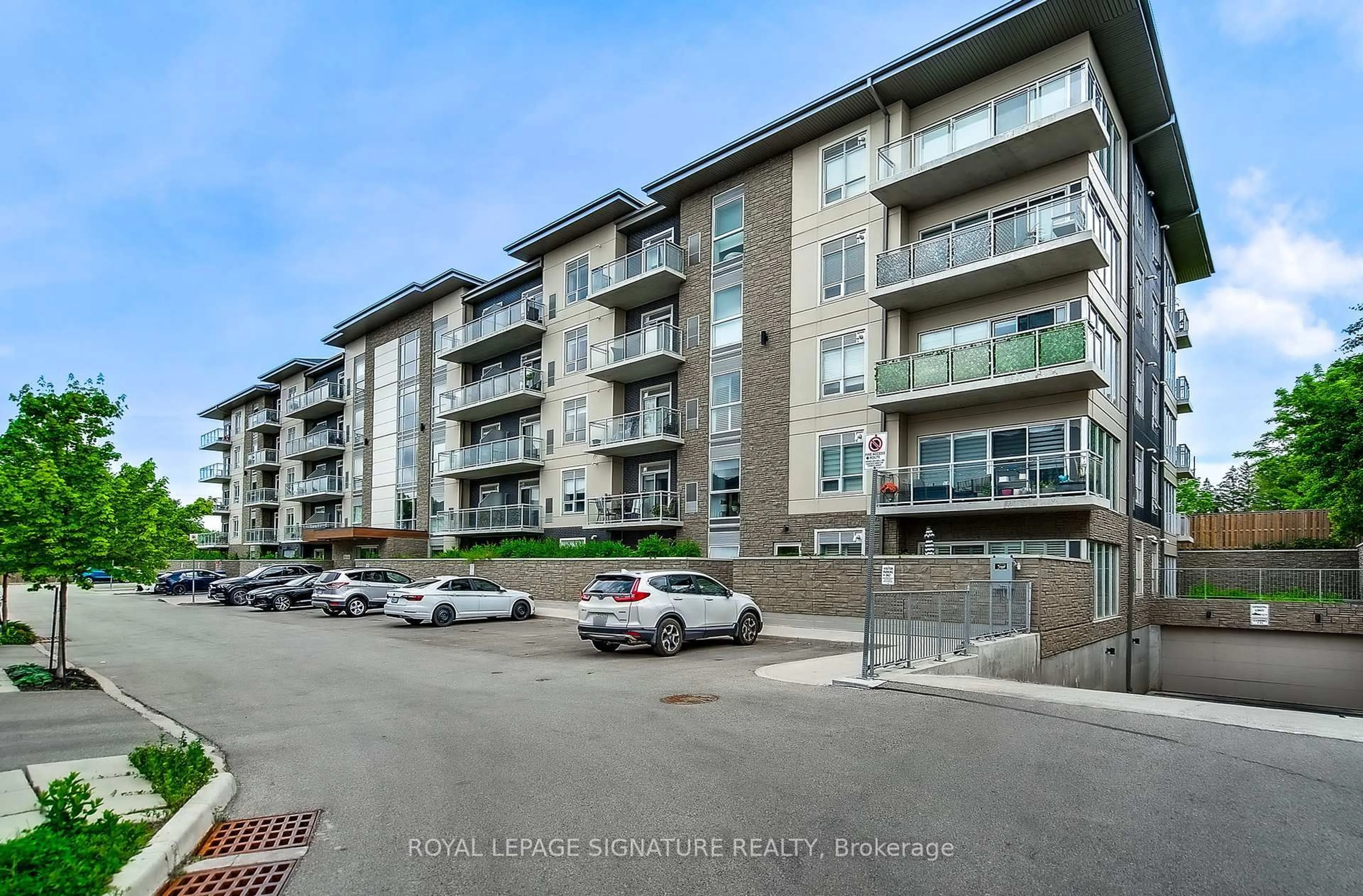A pic from outside/outdoor area/front of a property/back of a property/a pic from drone, water/lake/river/ocean view for 16 Markle Cres #412, Hamilton Ontario L9G 3K9
