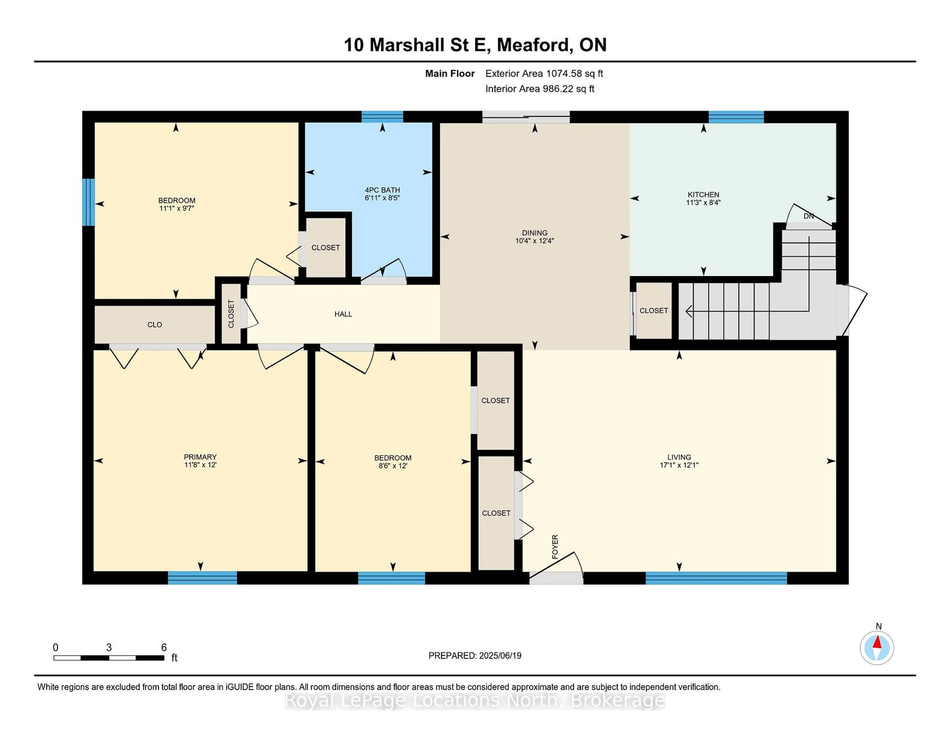 Floor plan for 10 Marshall St, Meaford Ontario N4L 1P8