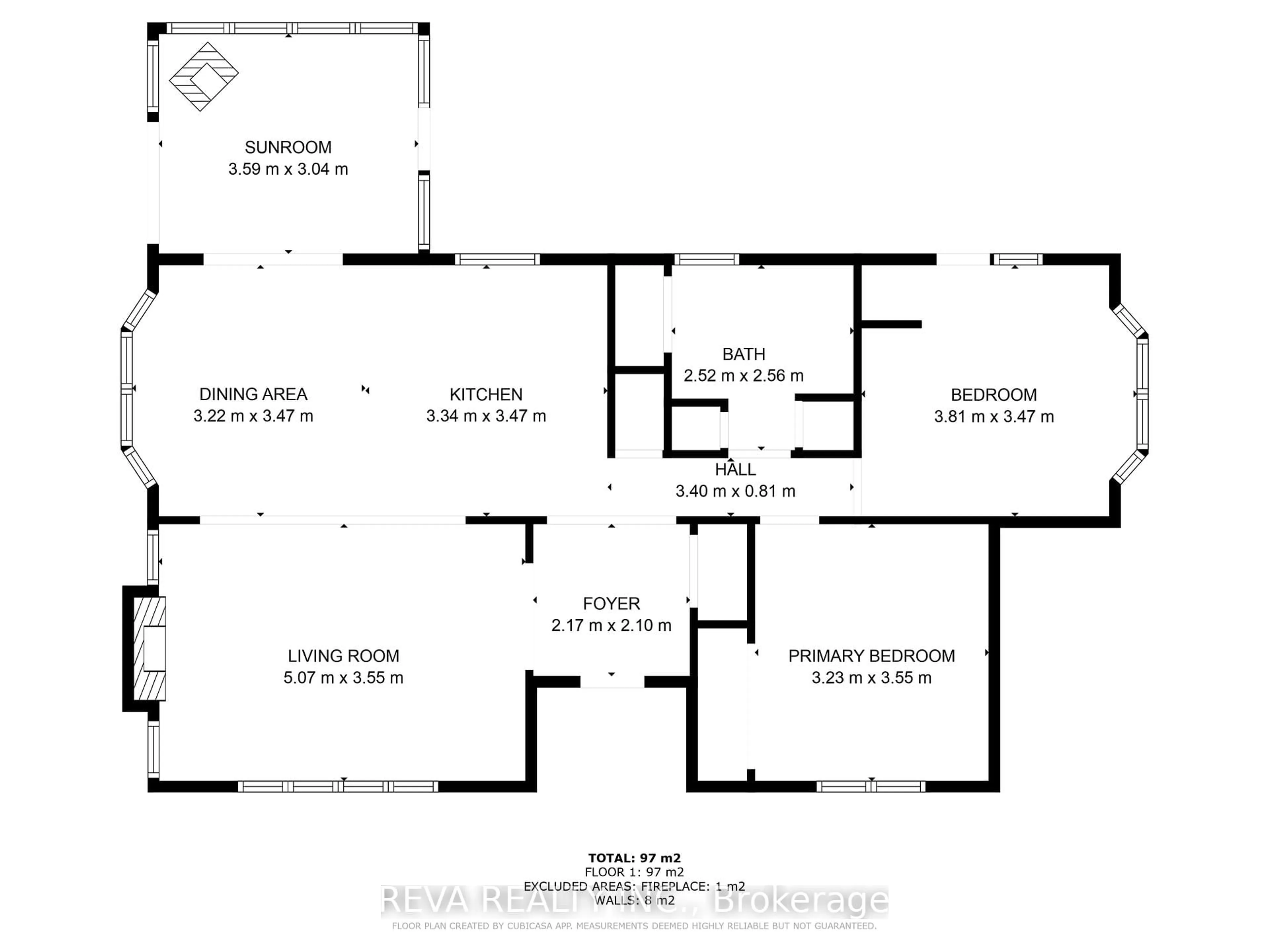 Floor plan for 14 Robinson Lane, Bancroft Ontario K0L 2L0