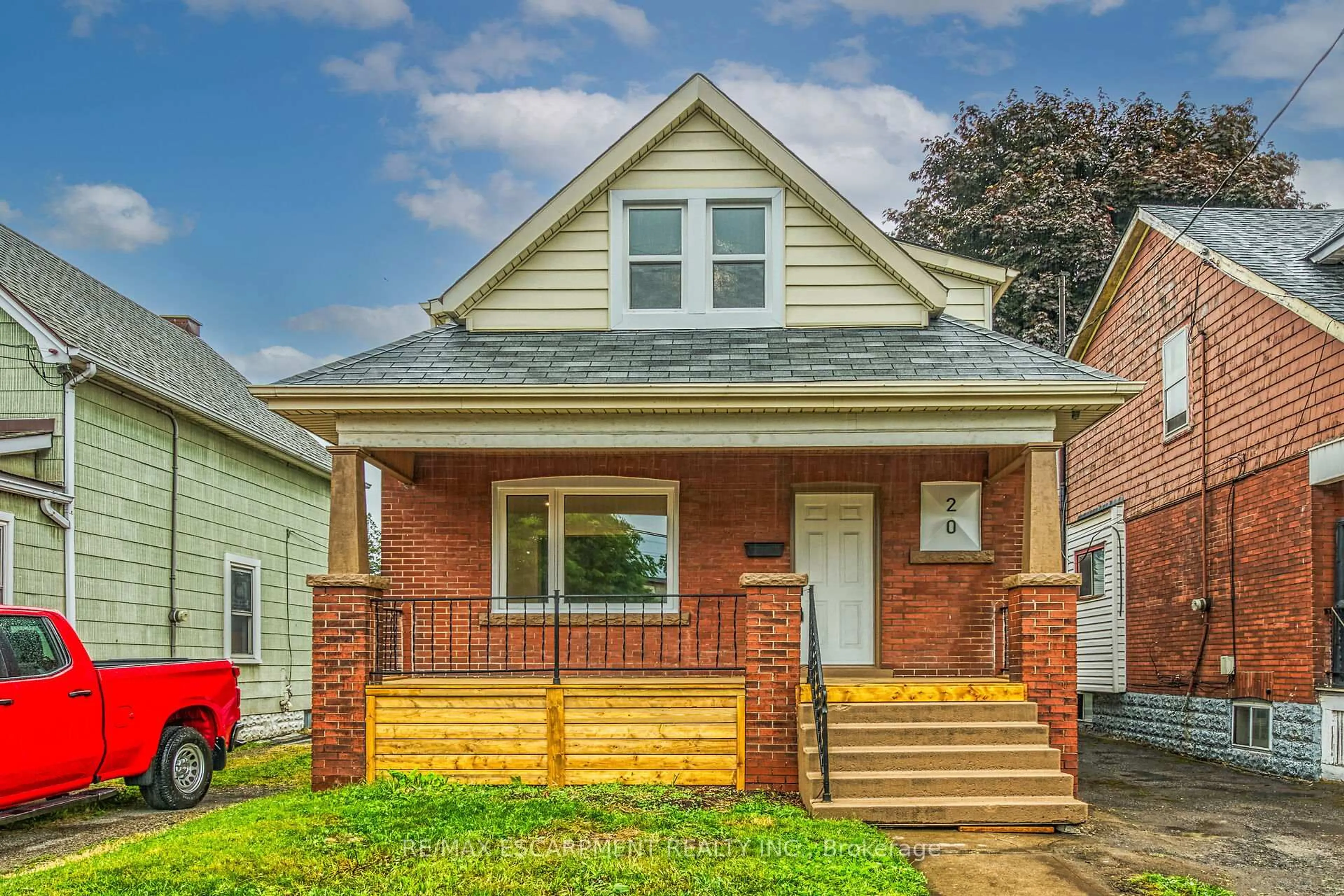 Home with brick exterior material, street for 20 Crosthwaite Ave, Hamilton Ontario L8H 4T9