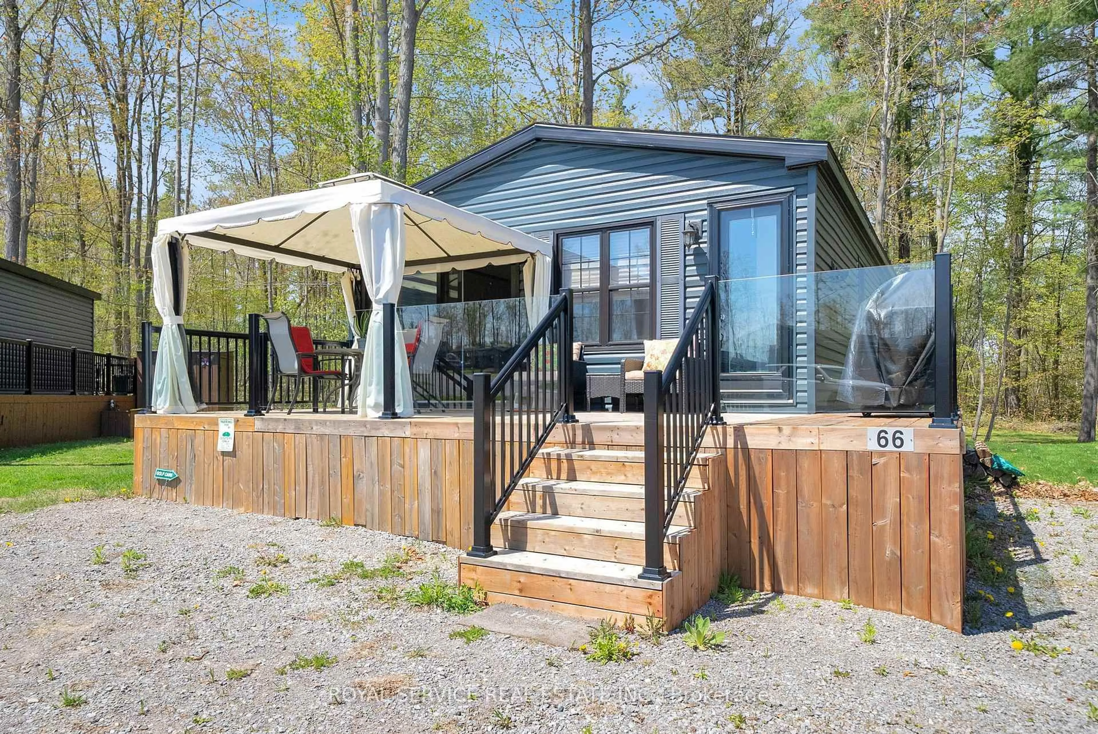 Patio, unknown for 1235 Villiers Line #66CH, Otonabee-South Monaghan Ontario K0L 2G0