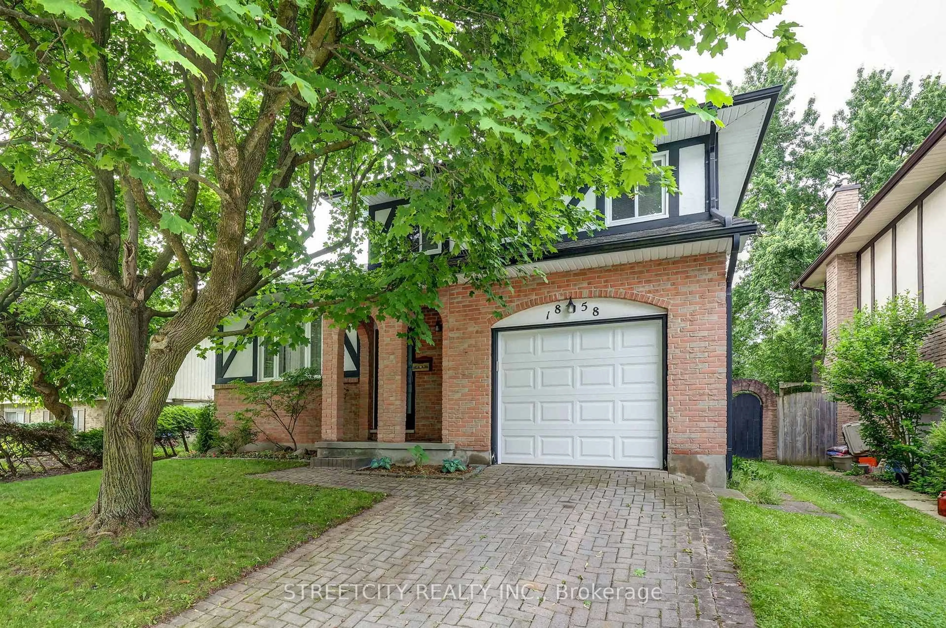 Home with brick exterior material, street for 1858 Aldersbrook Rd, London North Ontario N6G 3N4