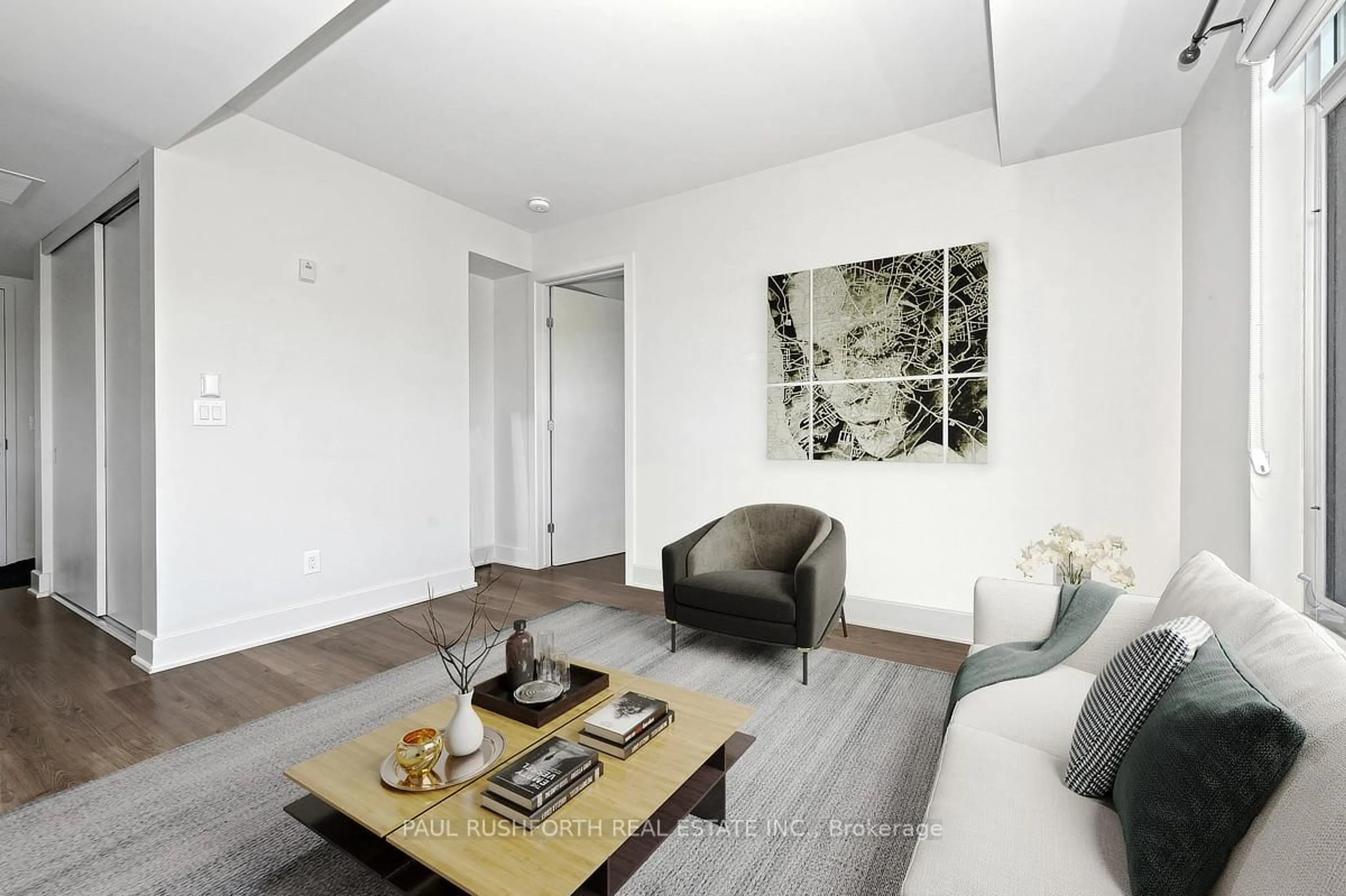 Living room with furniture, unknown for 7 Marquette Ave #813, Ottawa Ontario K1L 8A7