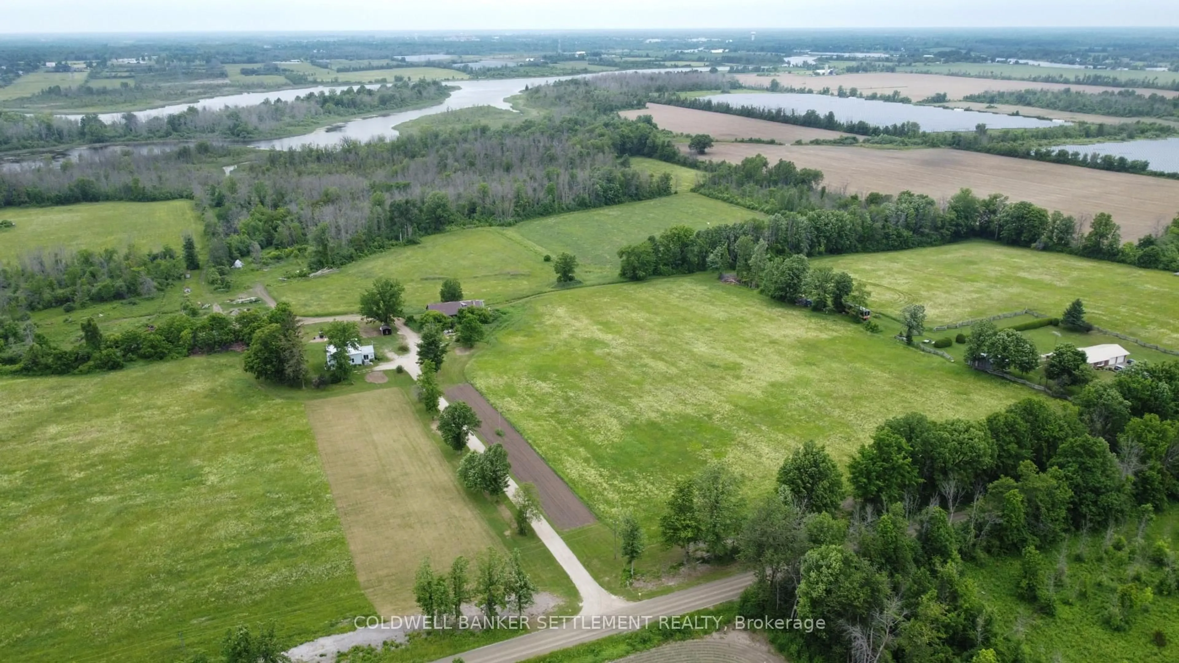A pic from outside/outdoor area/front of a property/back of a property/a pic from drone, water/lake/river/ocean view for 806 Townline Rd, Rideau Lakes Ontario K7A 4S5