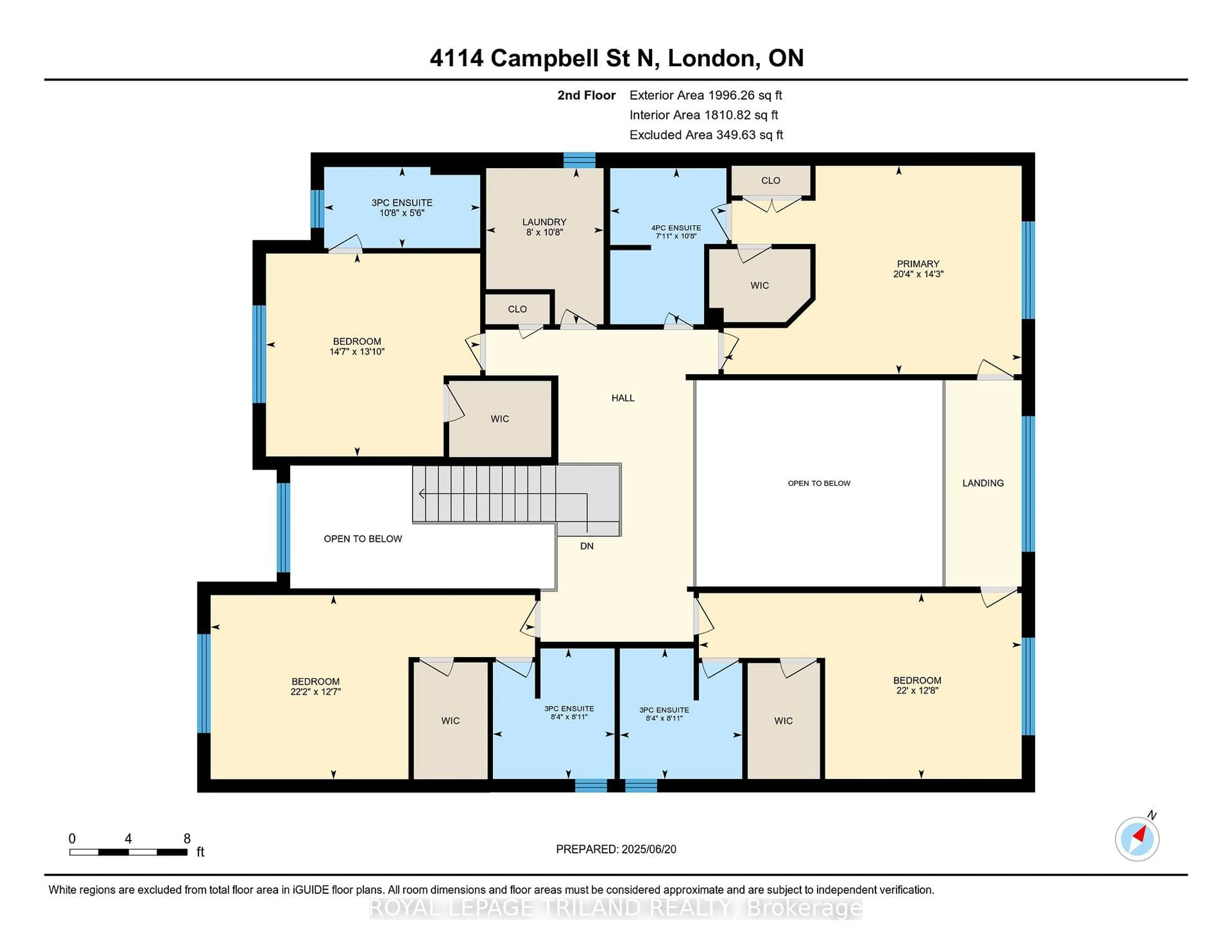 Floor plan for 4114 CAMPBELL St, London South Ontario N6P 0H5