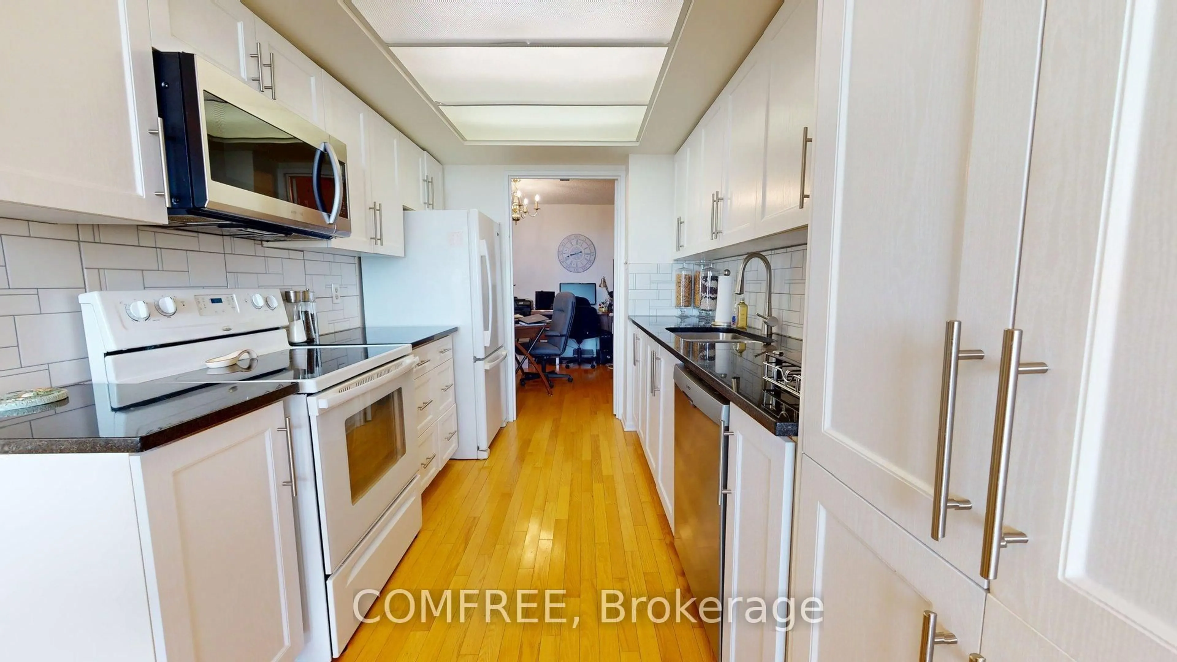 Open concept kitchen, unknown for 1510 Riverside Dr #2303, Ottawa Ontario K1G 4X5