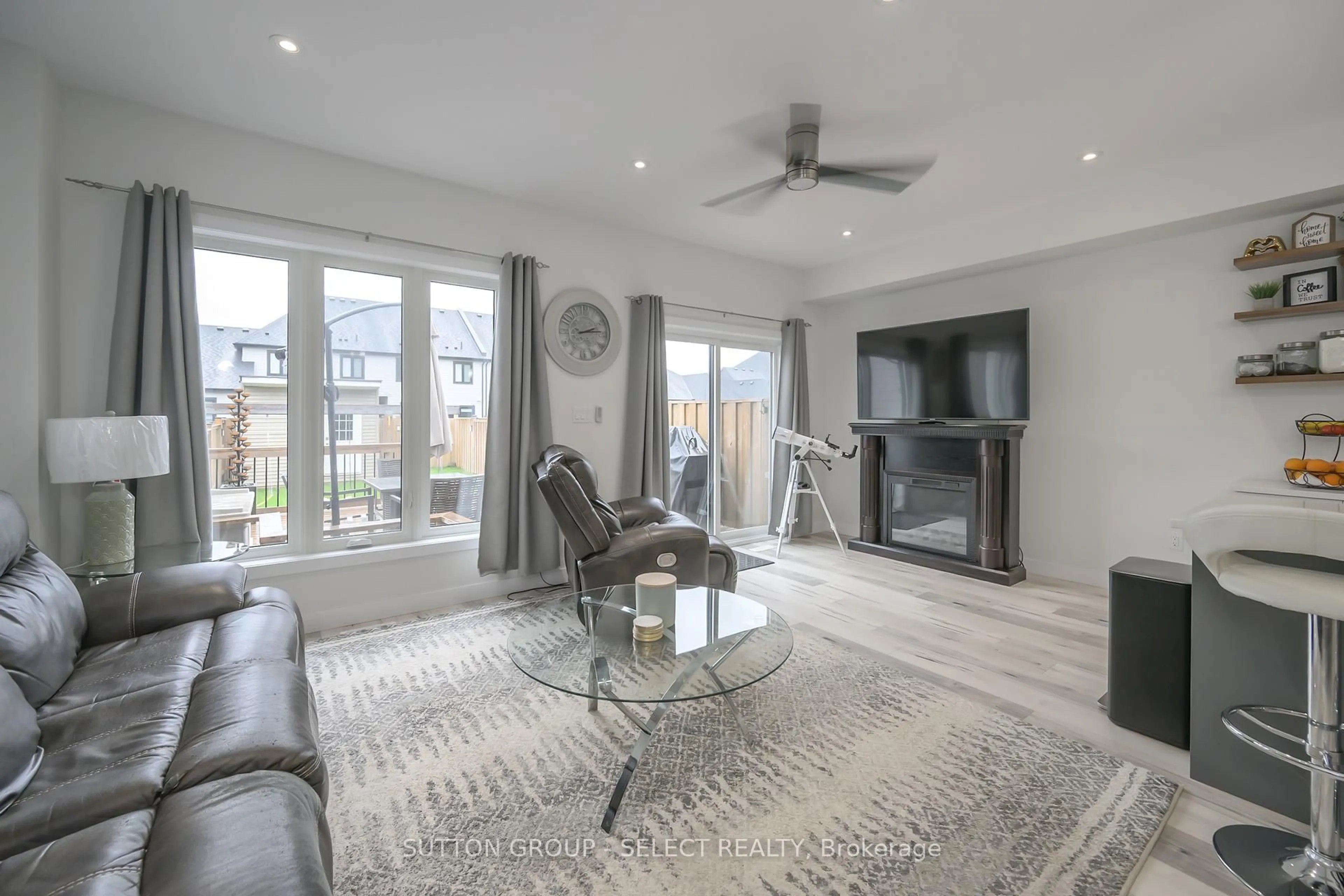 Living room with furniture, unknown for 204 Doan Dr, Middlesex Centre Ontario N0L 1R0