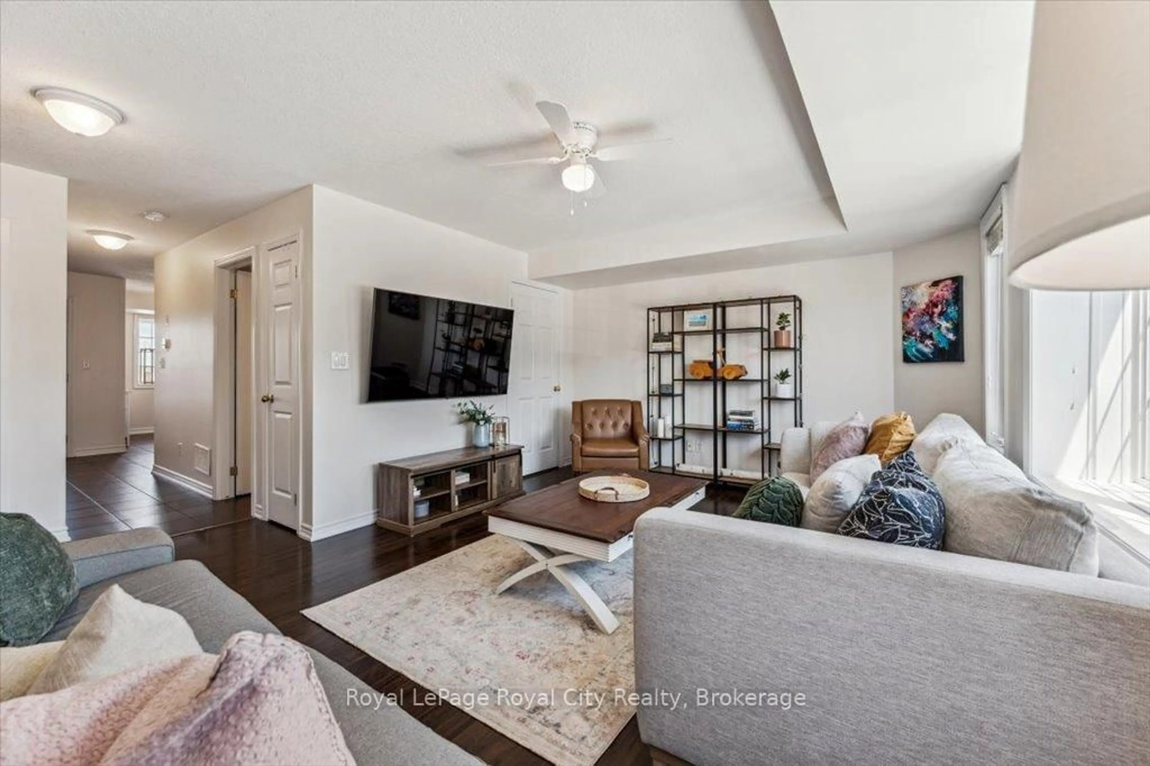 Living room with furniture, unknown for 15 Carere Cres #19B, Guelph Ontario N1E 0K4