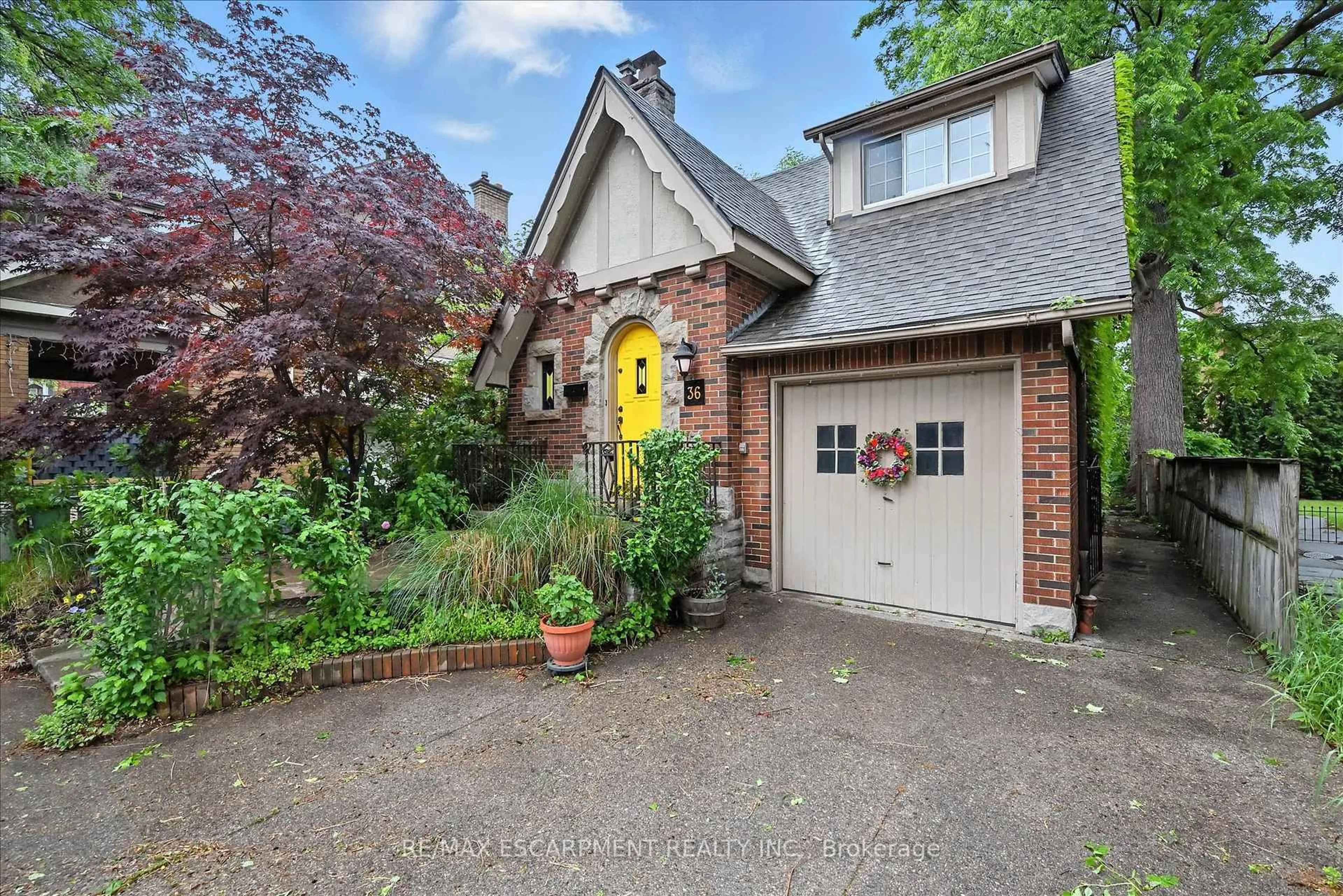 Home with brick exterior material, street for 36 Grosvenor Ave, Hamilton Ontario L8M 3K9