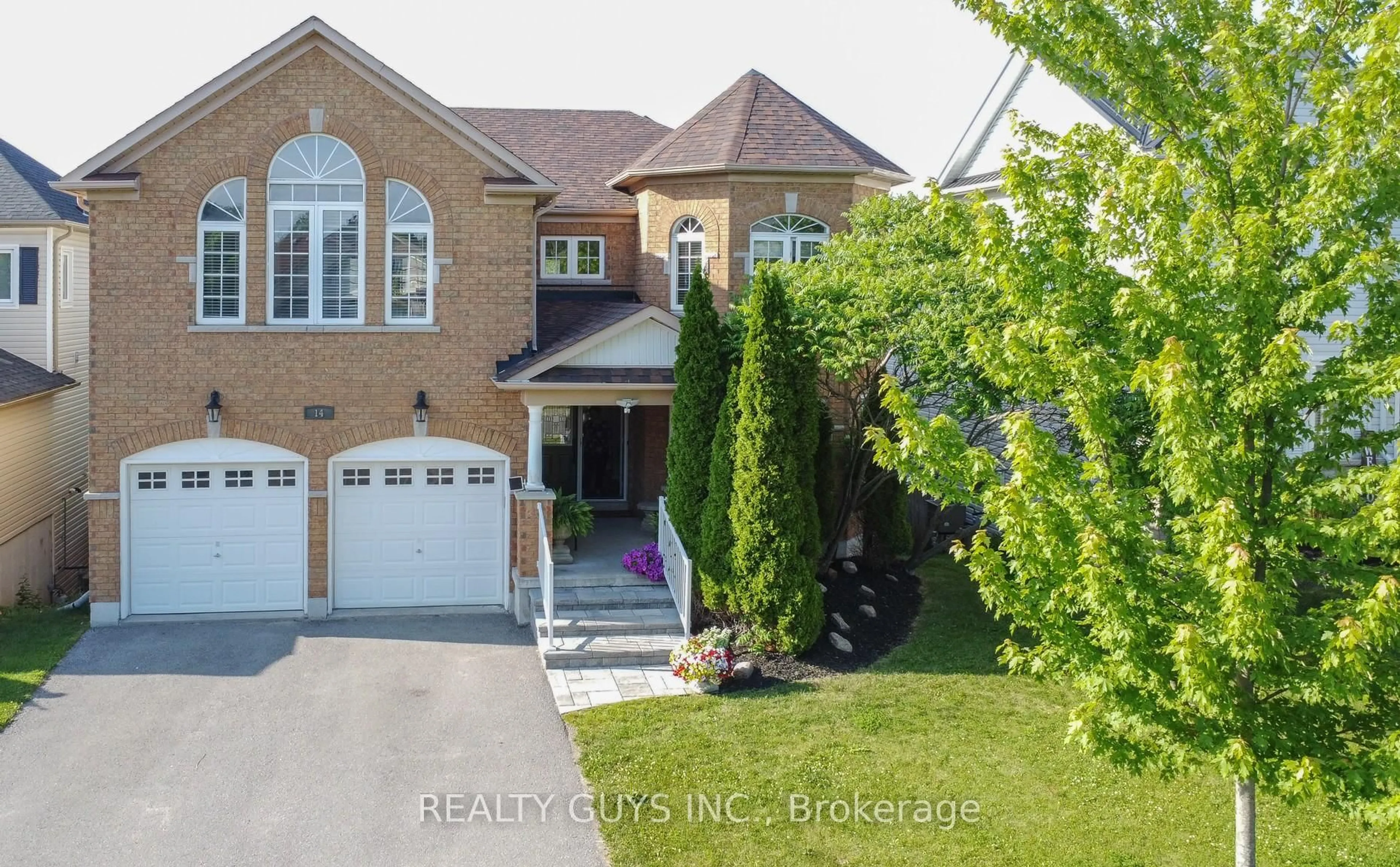 Home with brick exterior material, street for 14 Carson Crt, Peterborough West Ontario K9K 2R1