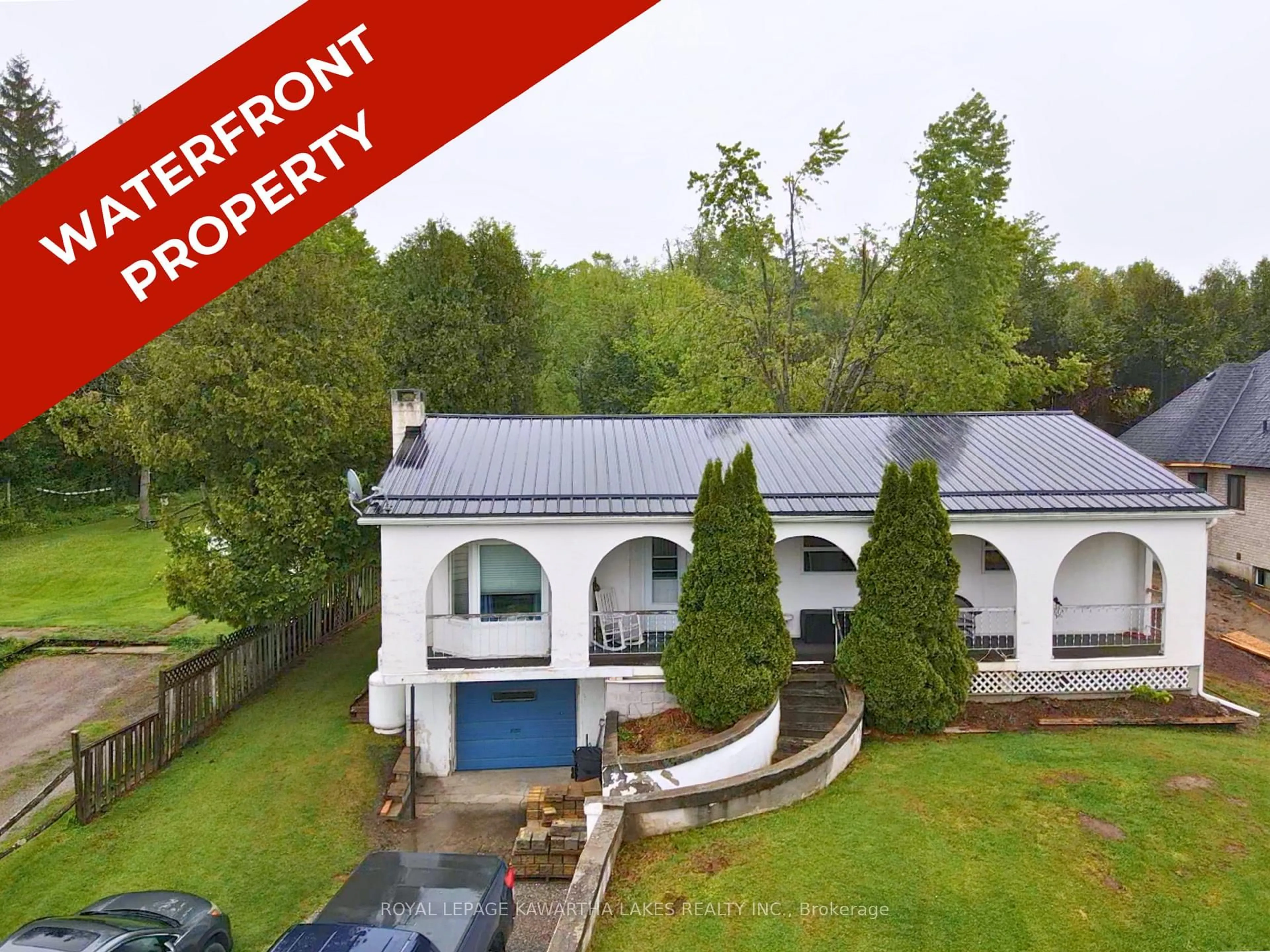 A pic from outside/outdoor area/front of a property/back of a property/a pic from drone, unknown for 835 Cedar Glen Rd, Kawartha Lakes Ontario K0M 1L0