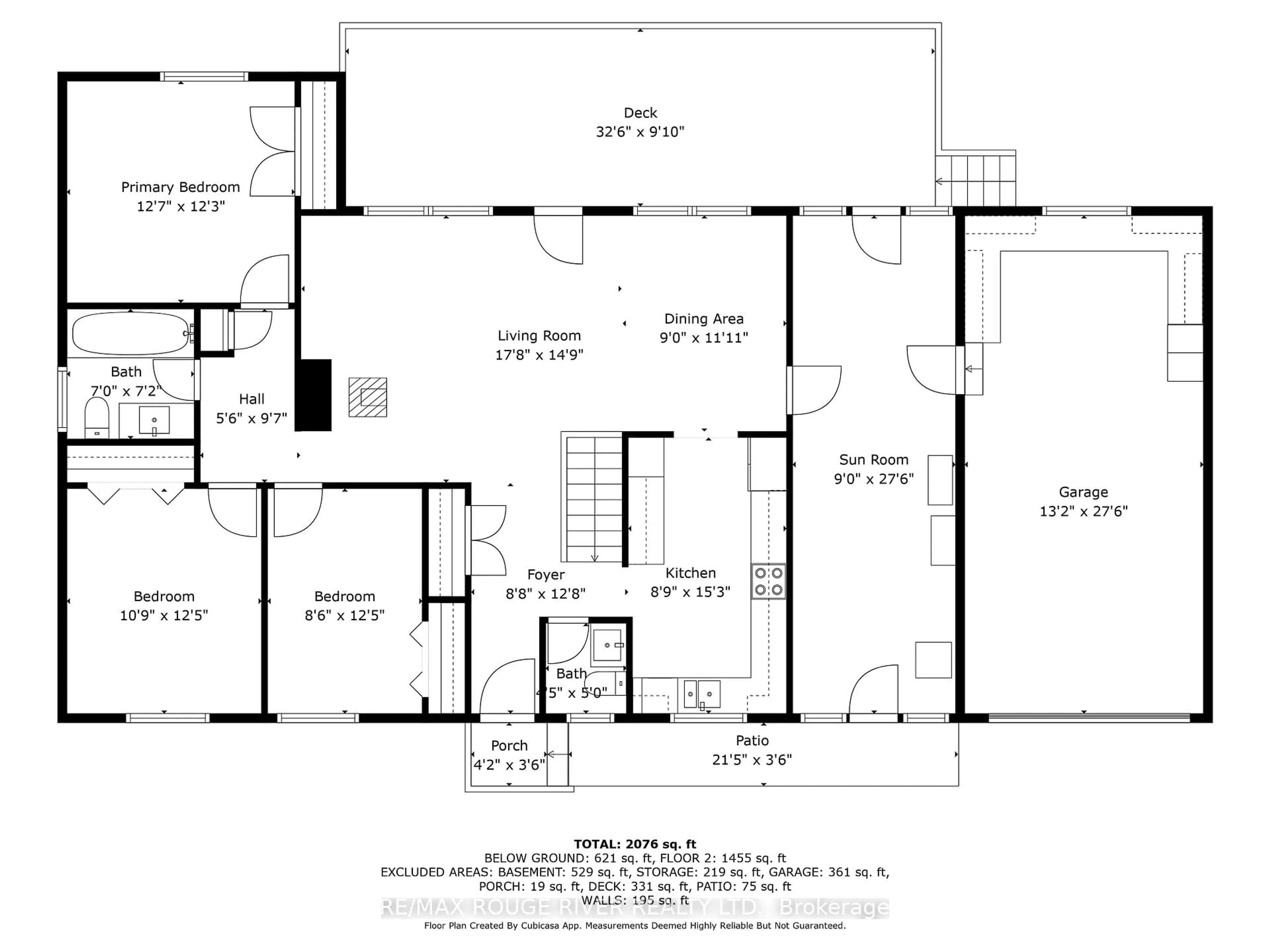 Floor plan for 363 Earl Rd, Hamilton Township Ontario K0K 2H0