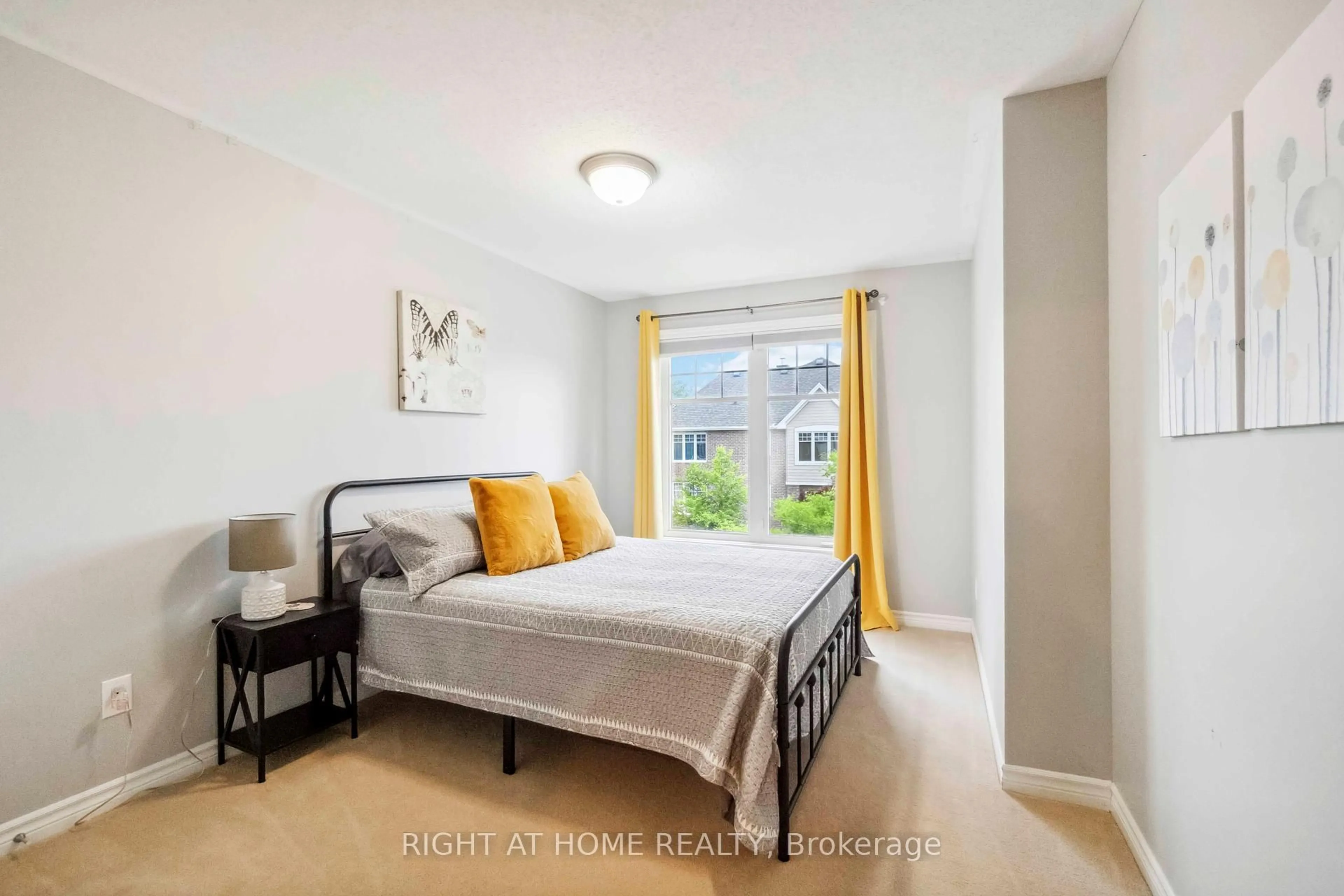 Bedroom with bed, unknown for 163 Mojave Cres, Ottawa Ontario K2S 0H3