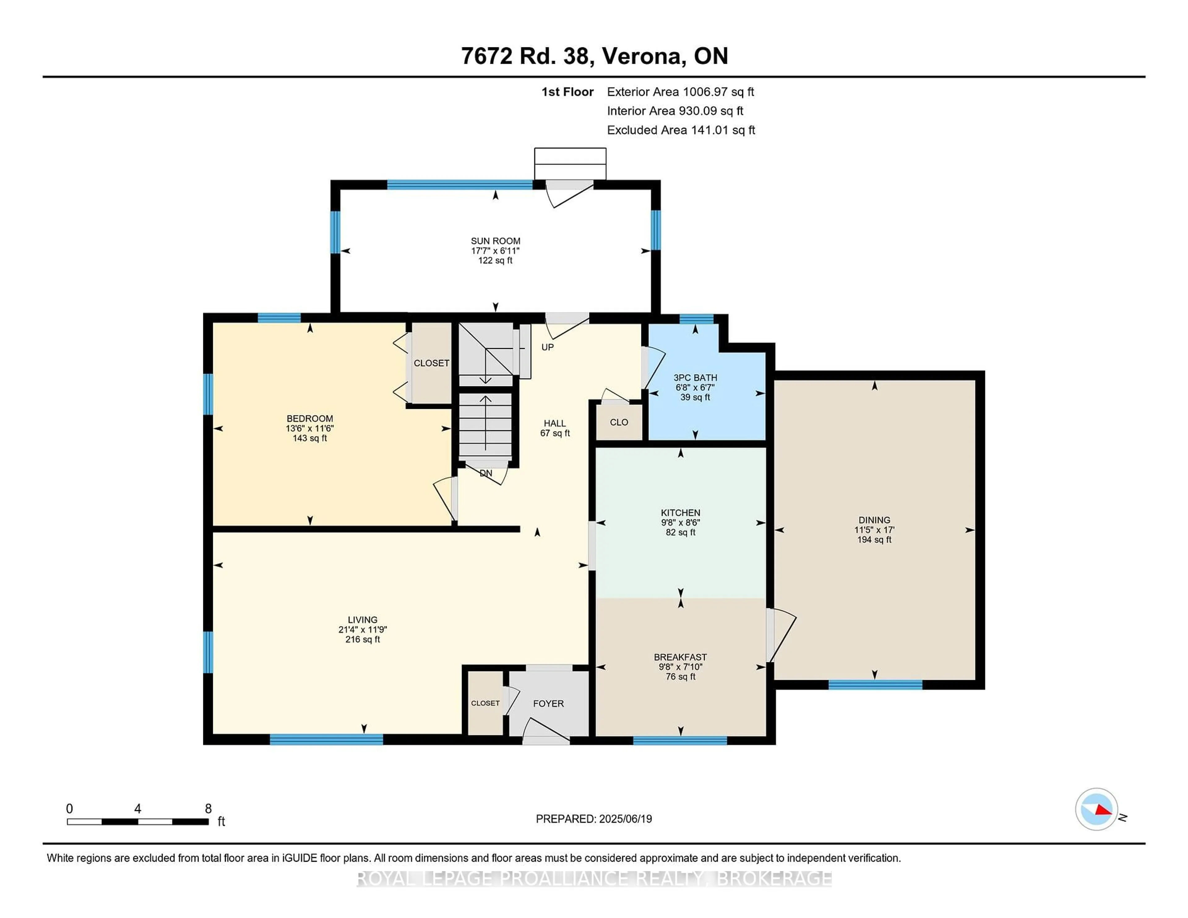 Floor plan for 7672 Highway 38, Godfrey Ontario K0H 1T0